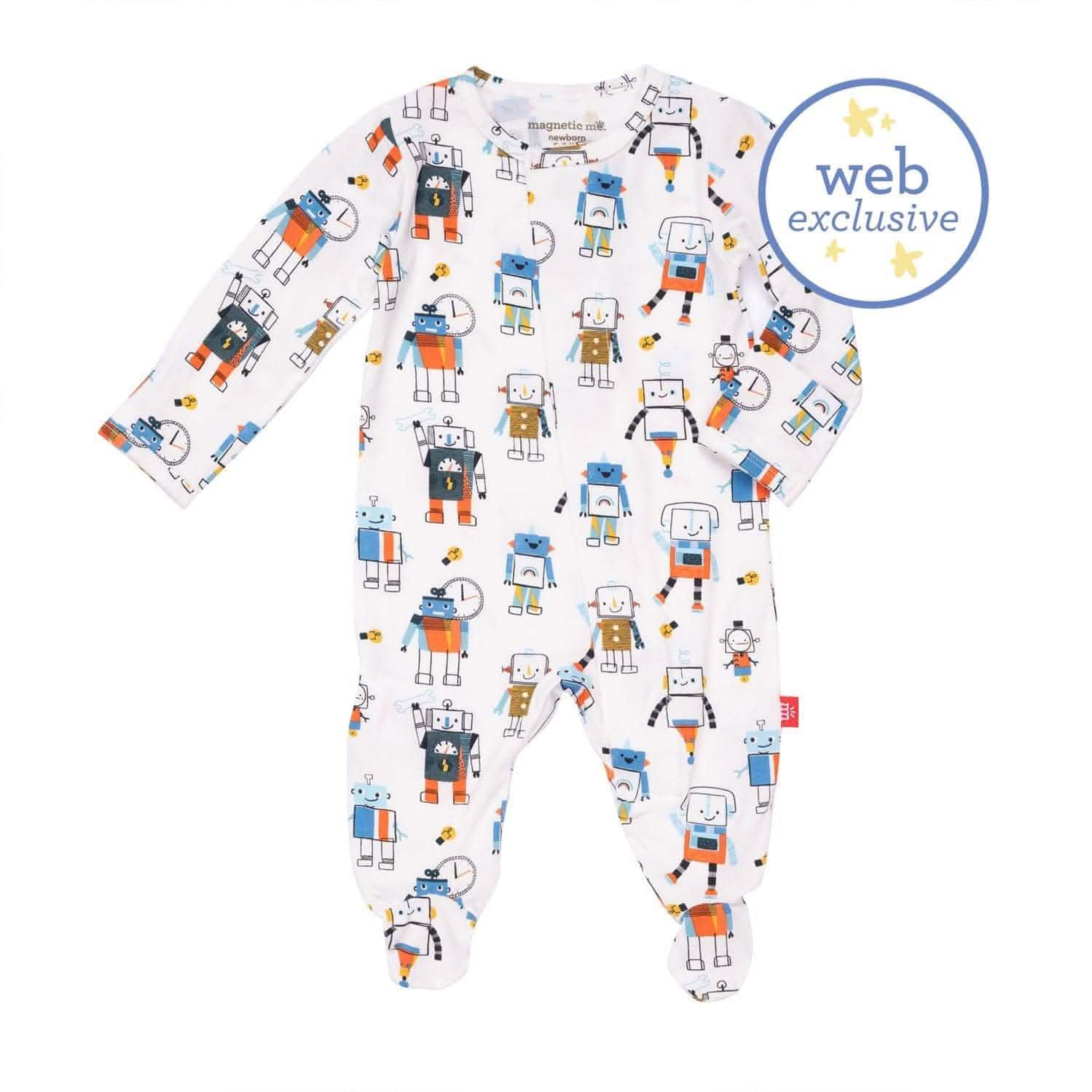 Domo arigato modal magnetic footie - re-loved