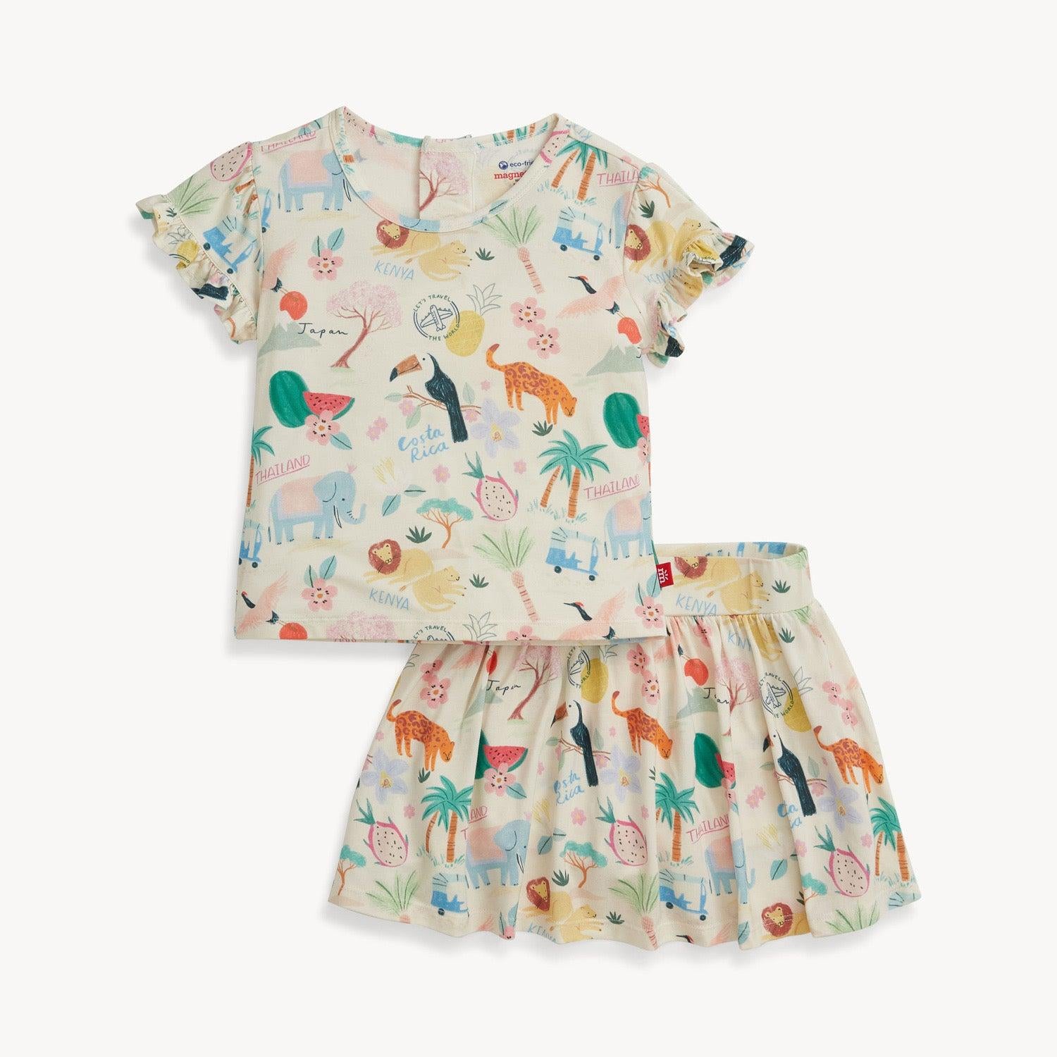 Magnetic Top & Skort Set