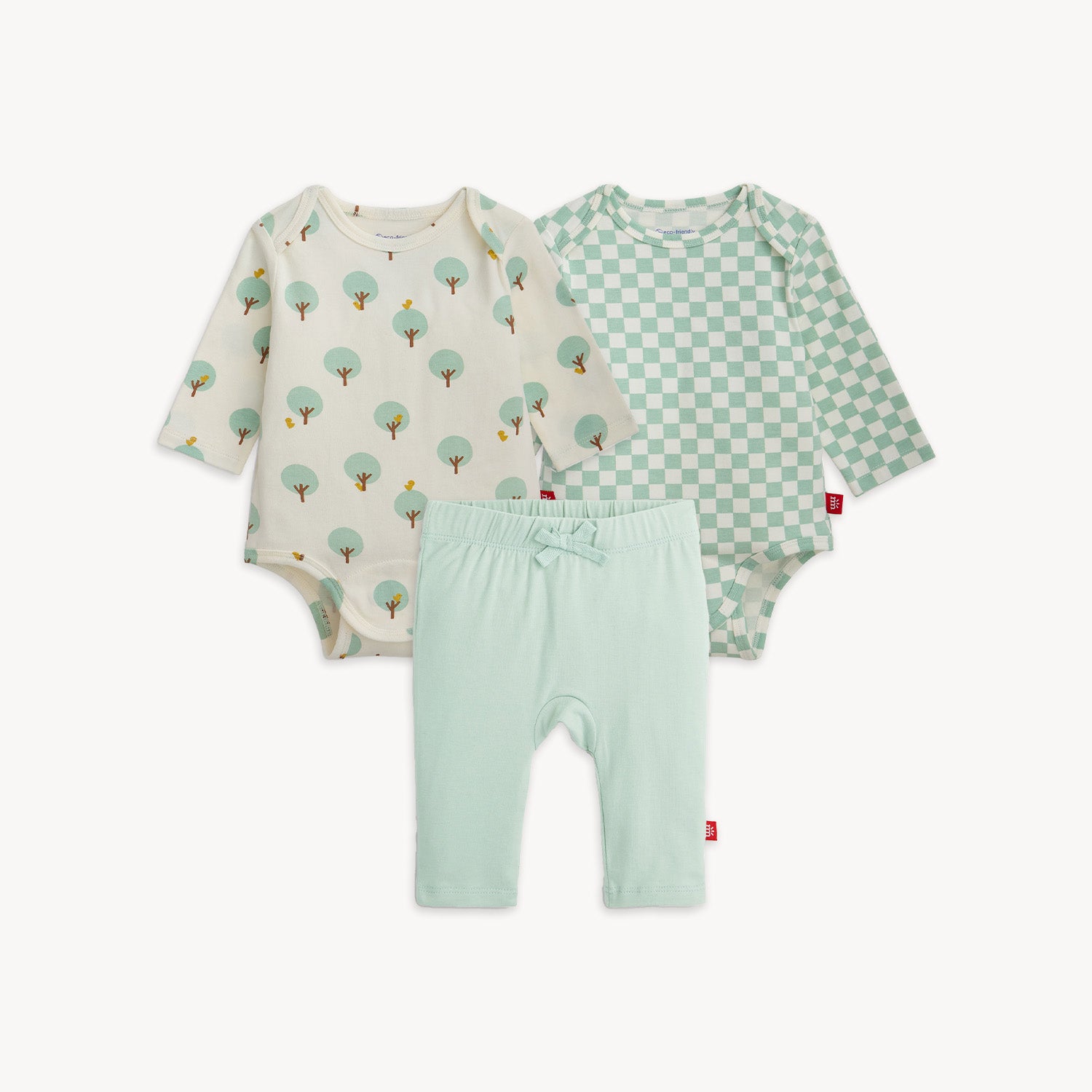 Magnetic 3-Pack Bodysuit & Pant