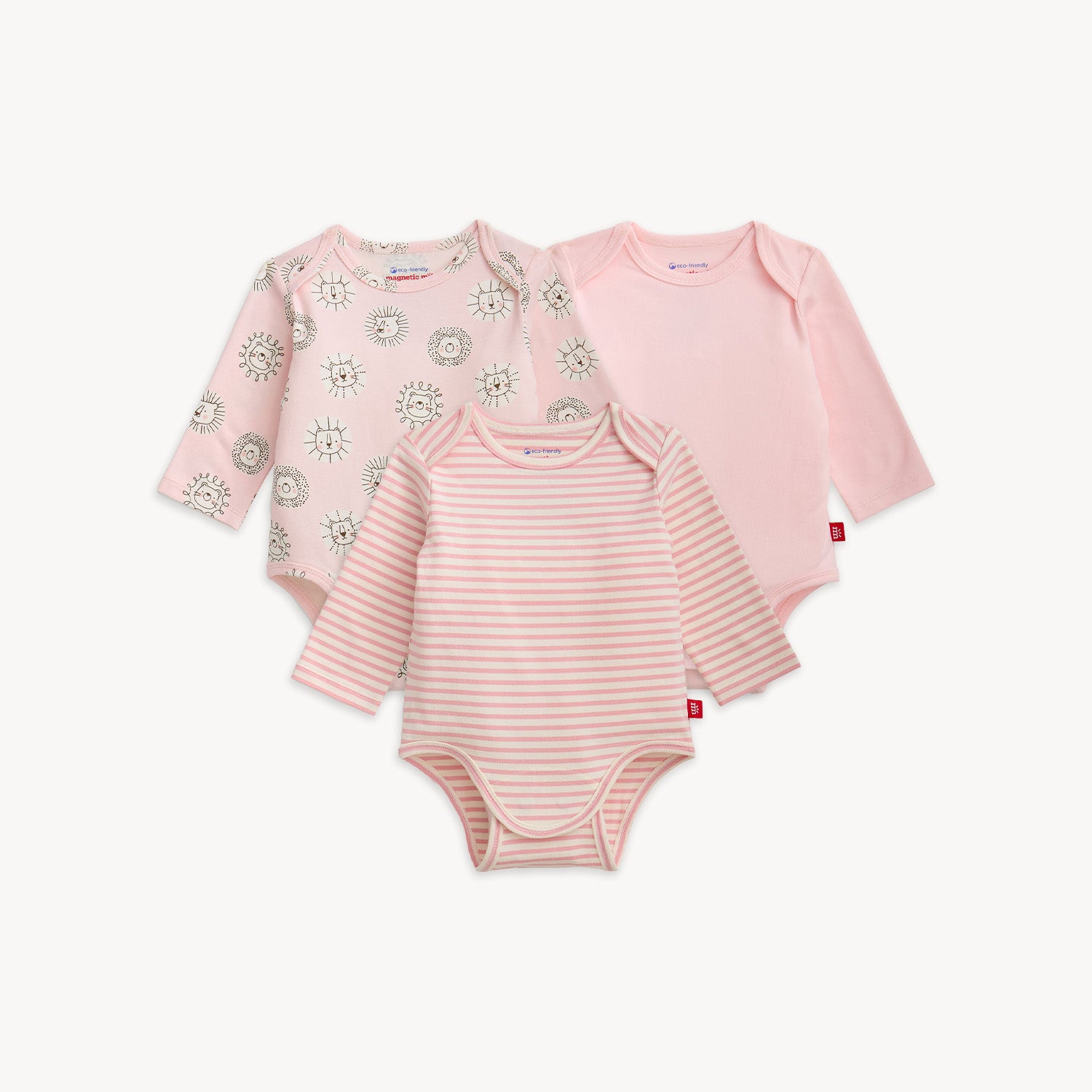 Magnetic 3-Pack Bodysuit