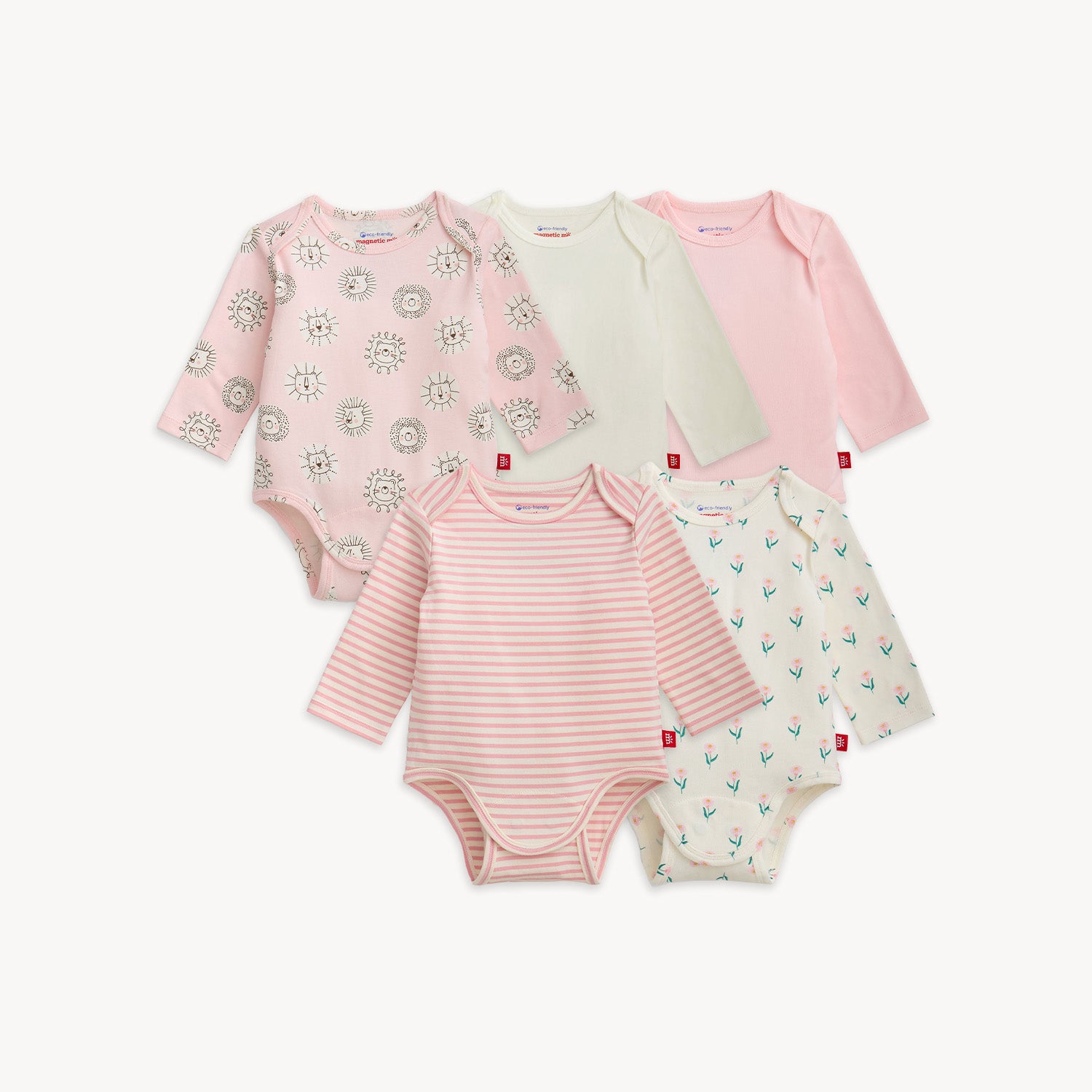 Magnetic 5-Pack Bodysuit