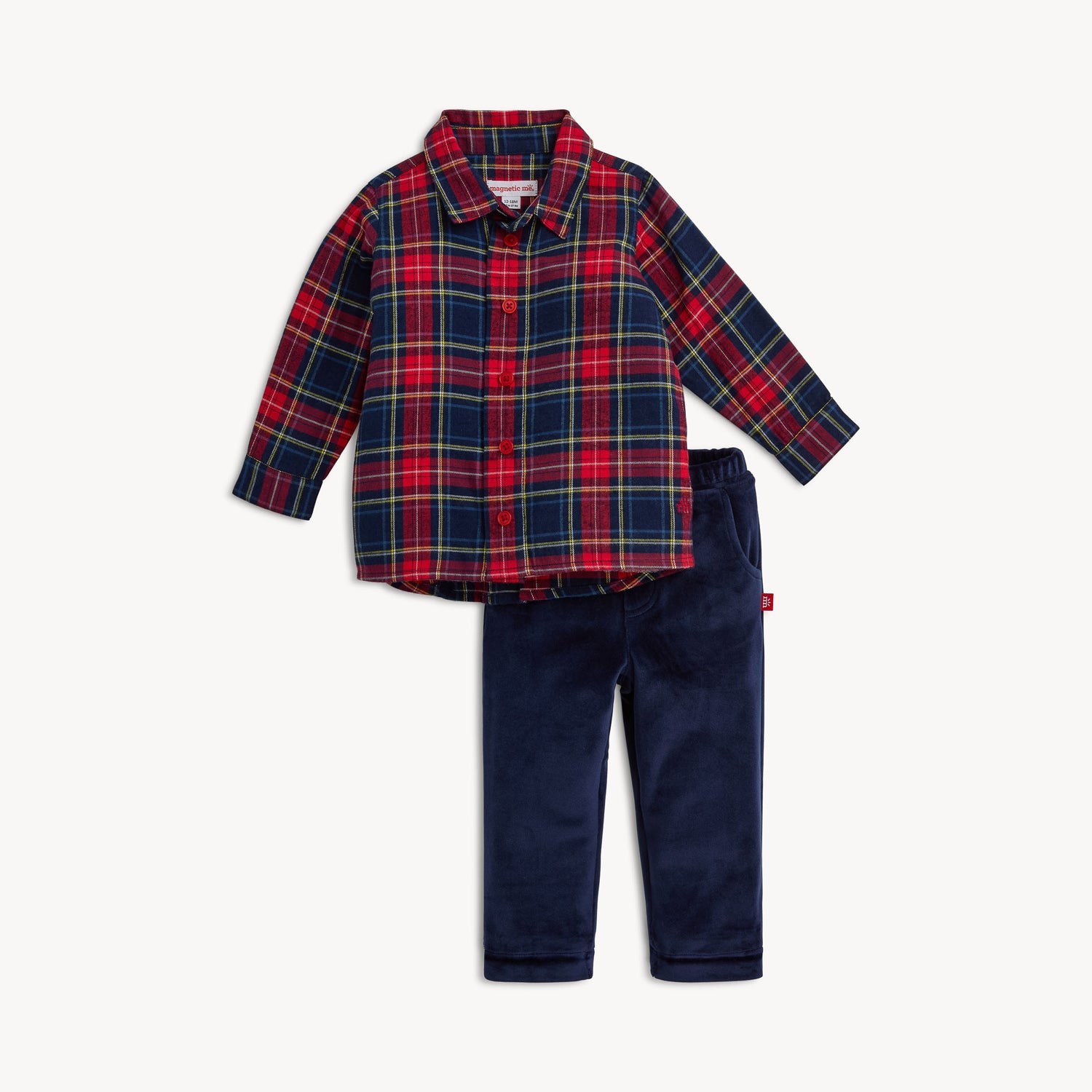 Magnetic Baby Top & Pant Set