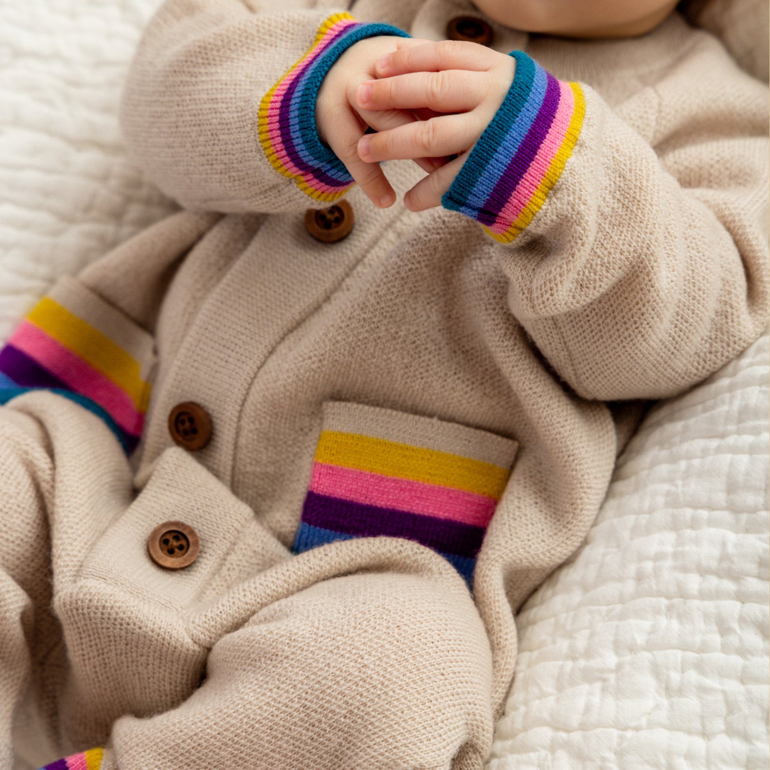 Magnetic Wool Romper