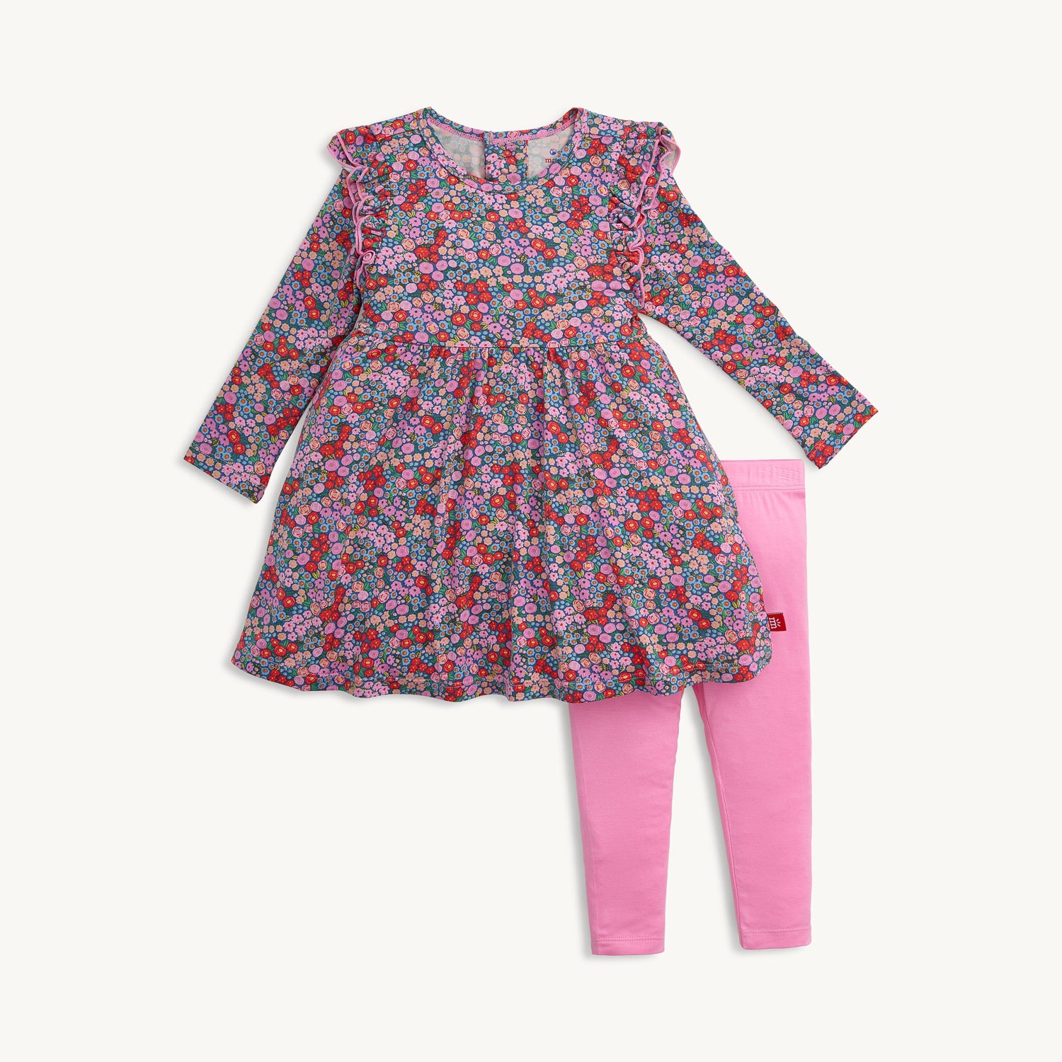 Magnetic Baby Dress & Legging Set