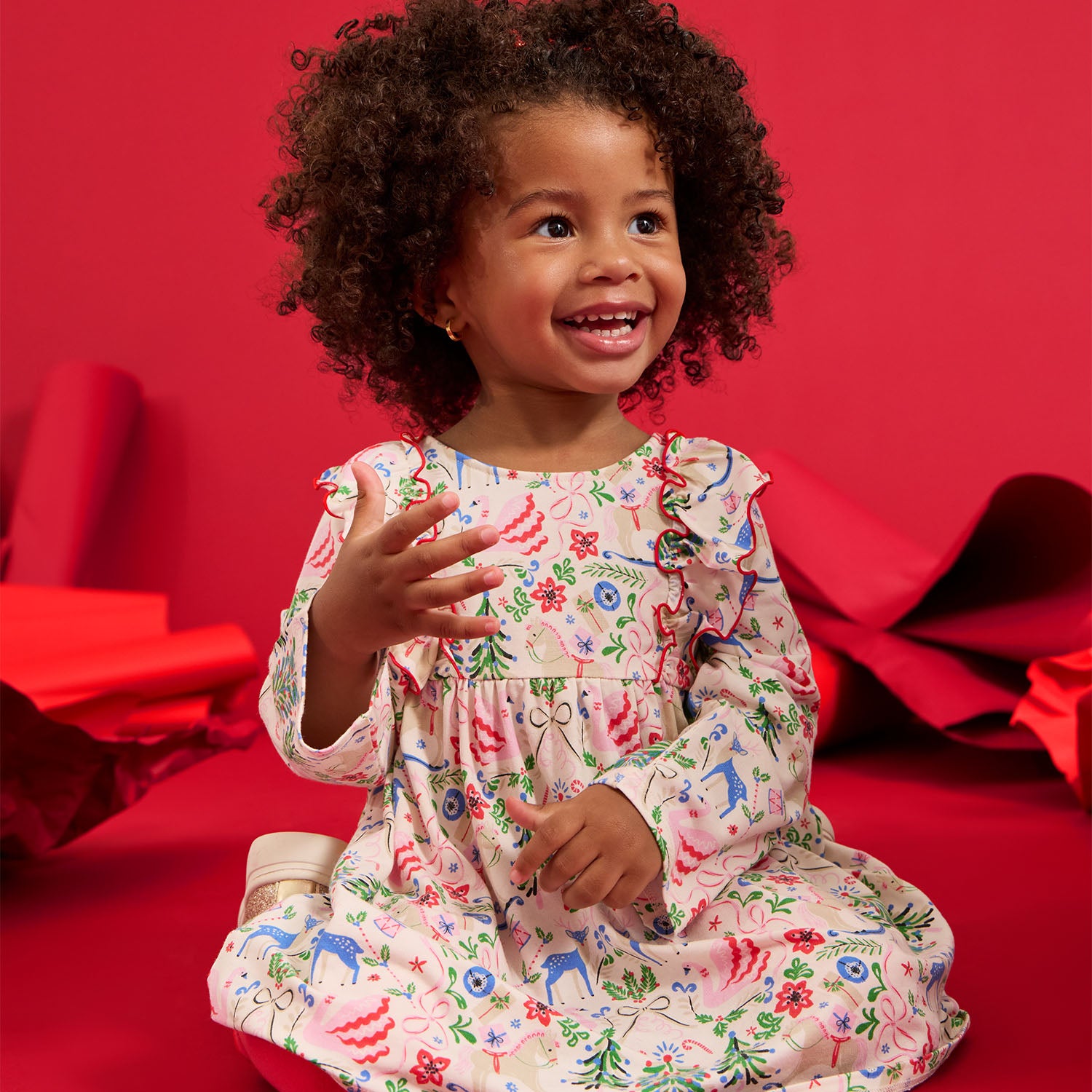 Magnetic Kids Dress & Legging Set