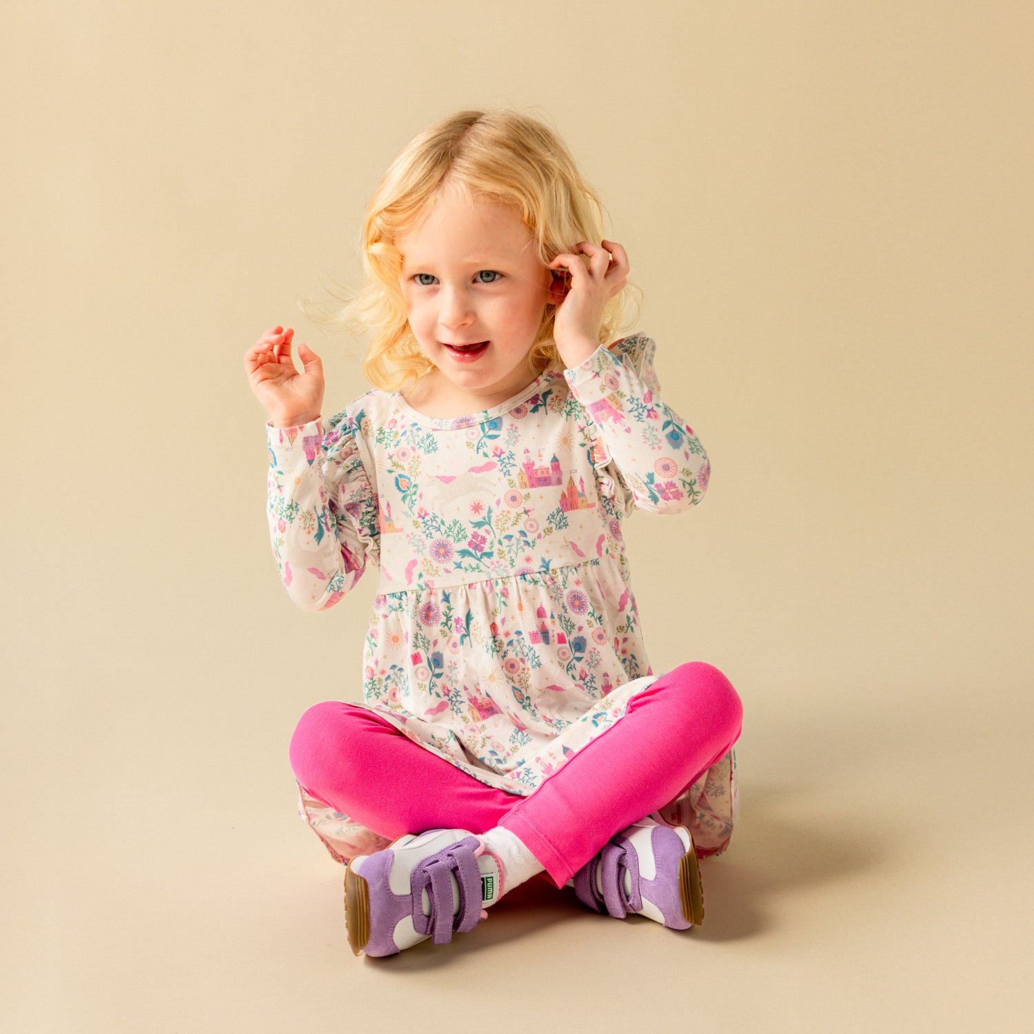 Magnetic Kids Dress & Legging Set