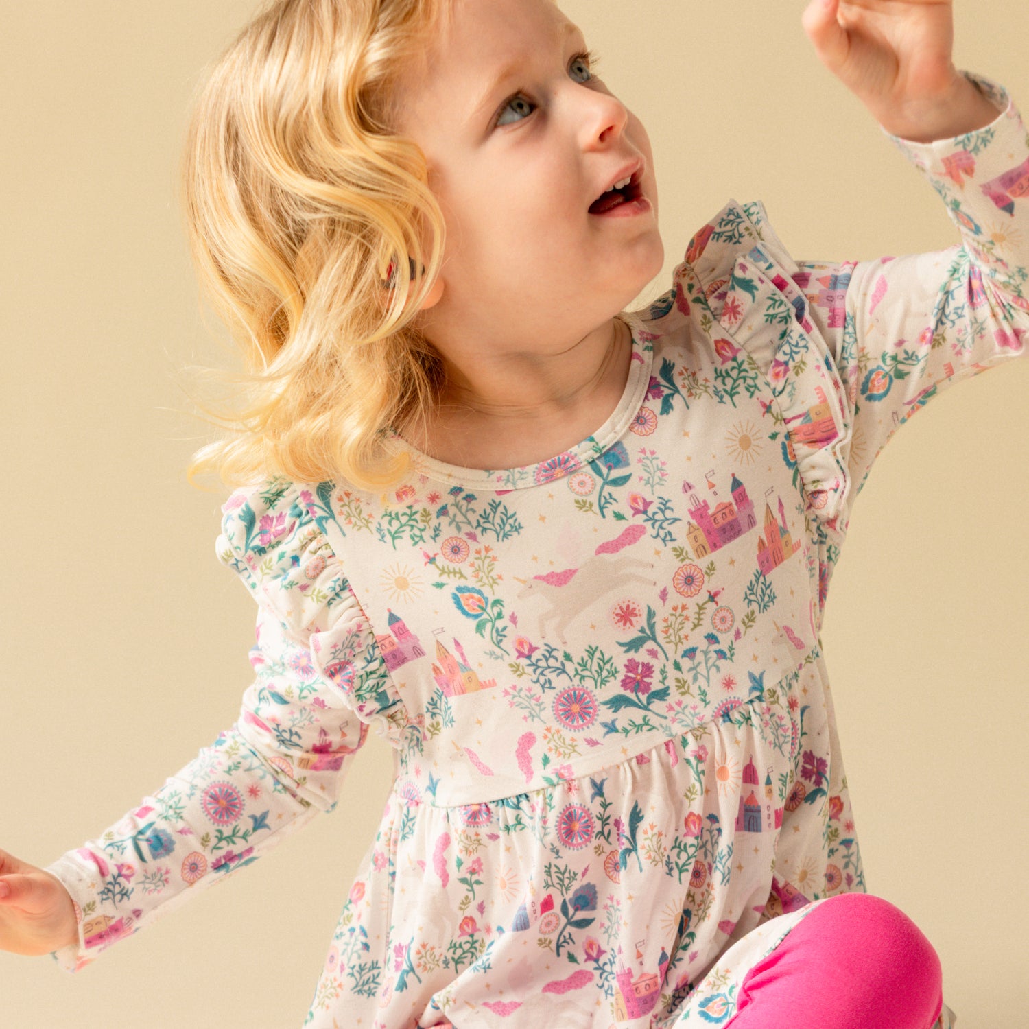Magnetic Kids Dress & Legging Set
