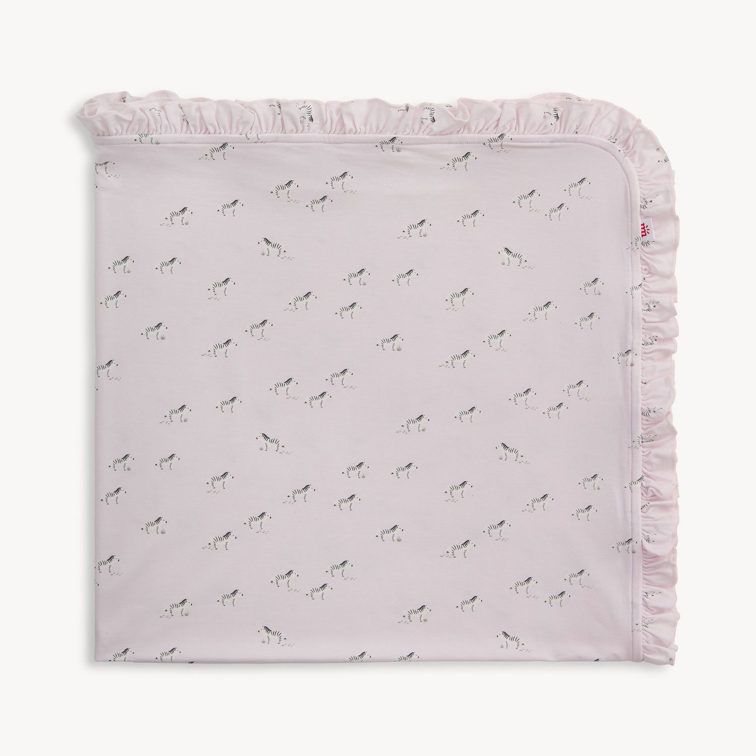 Baby Blanket with Ruffles