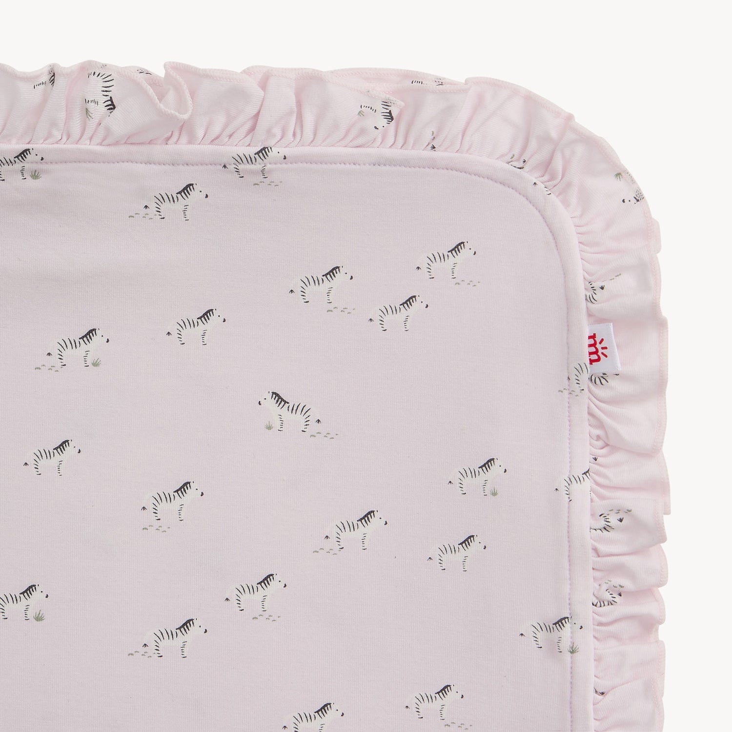 Baby Blanket with Ruffles