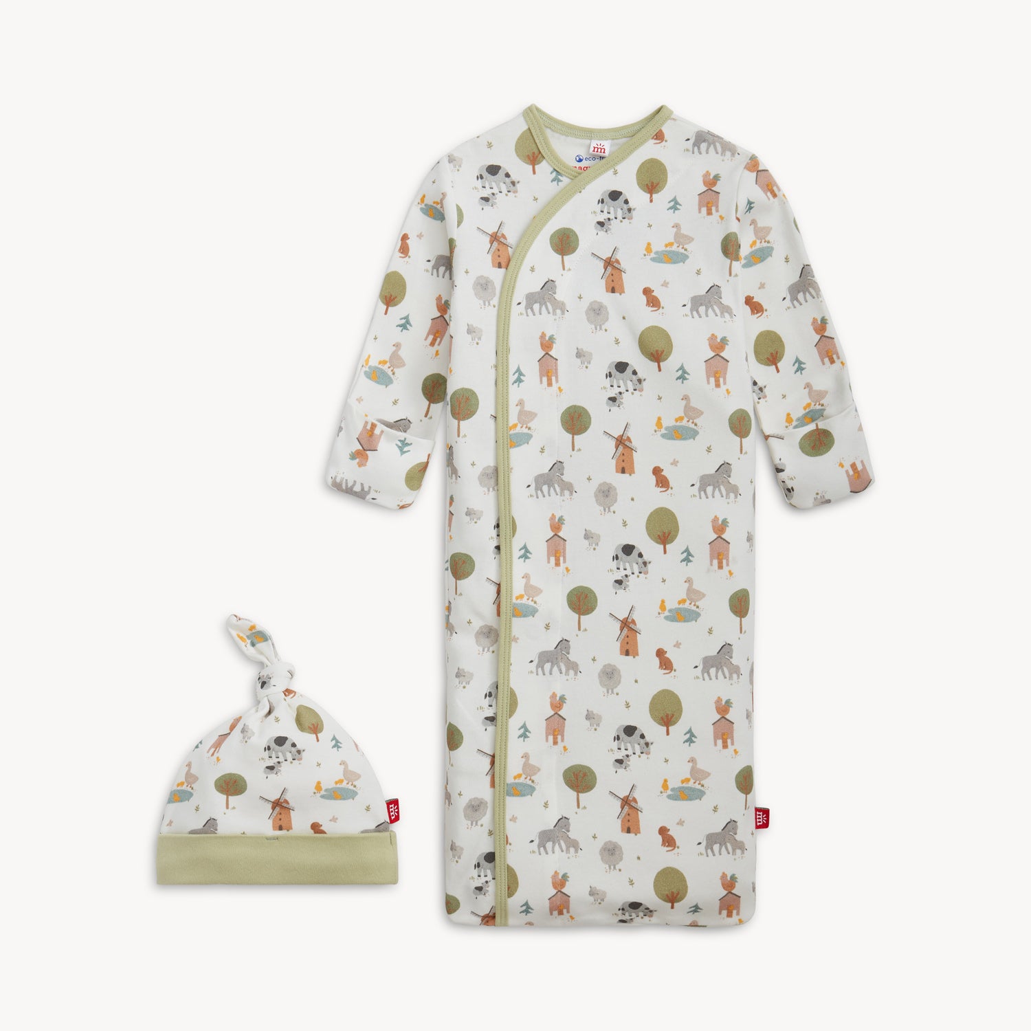 Magnetic Gown & Hat Set