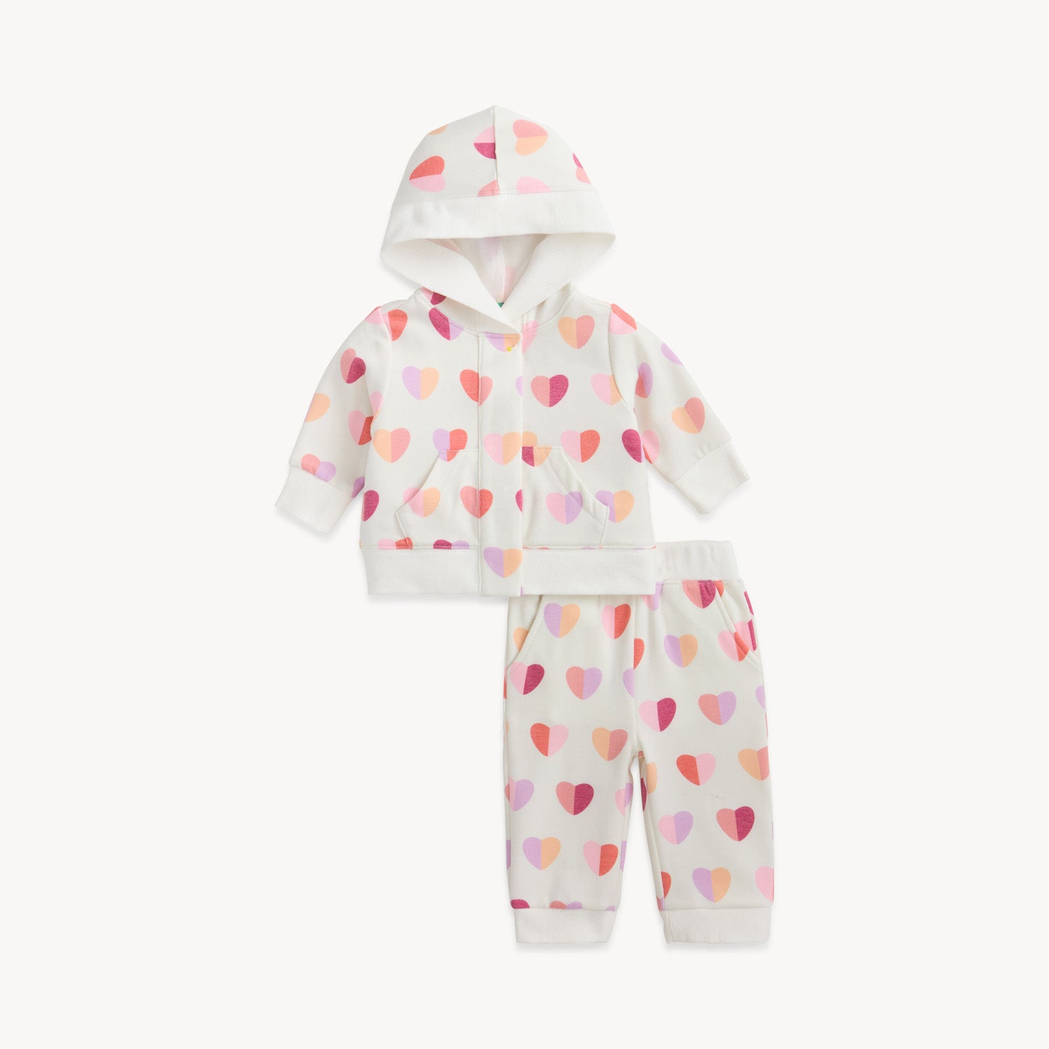 Magnetic Baby Hoodie Sweatsuit