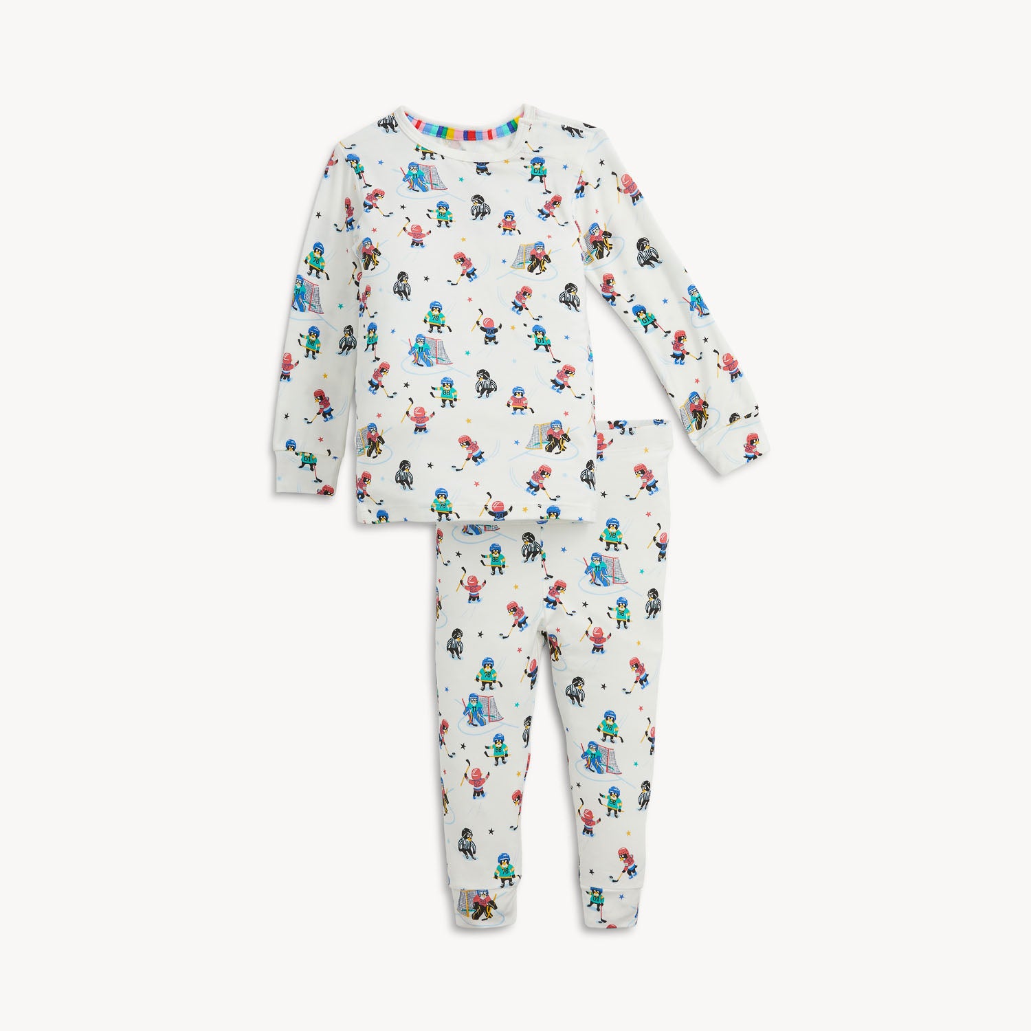 Magnetic Me magnetic pj set with magnetic closures down the front, front view