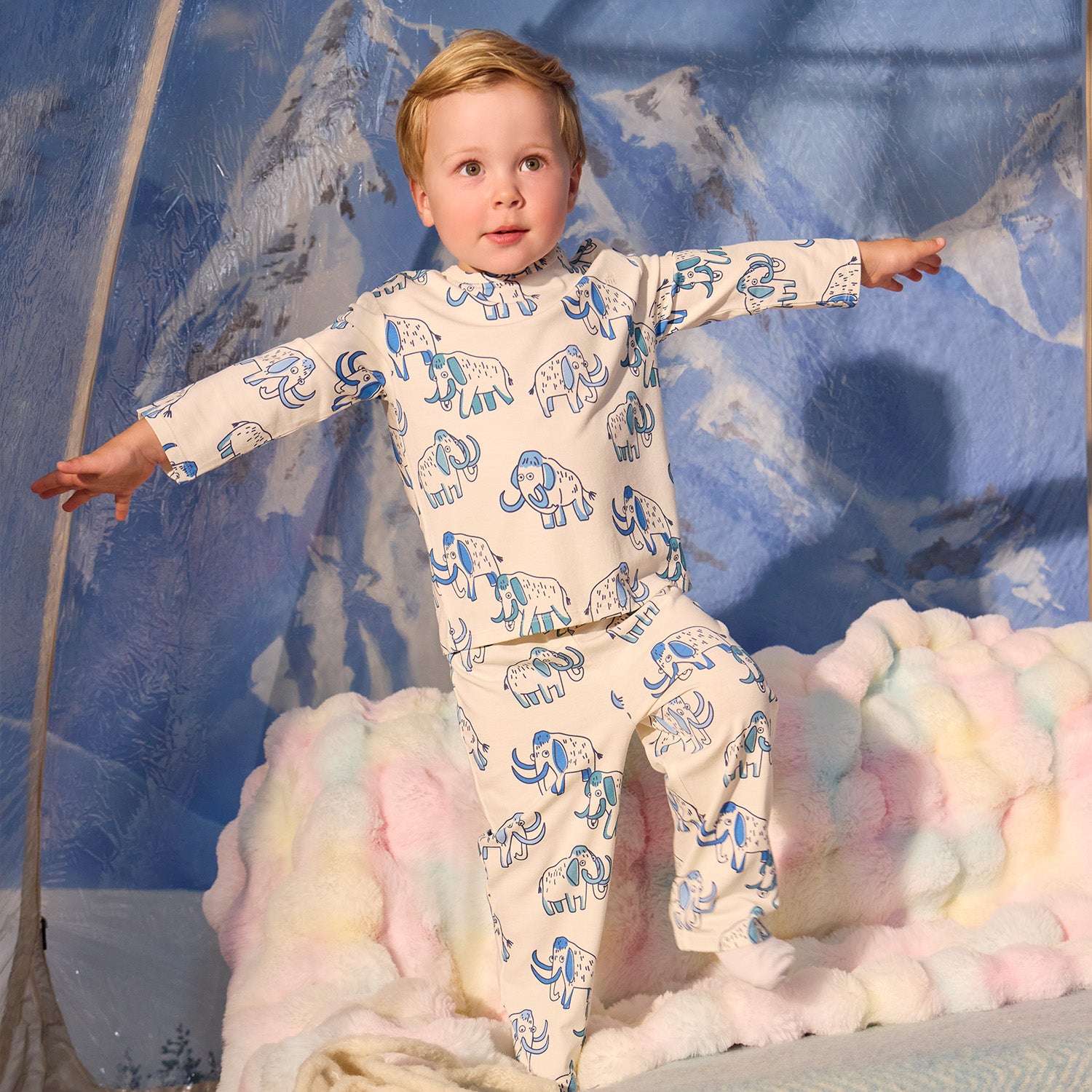 Magnetic Me magnetic pj set with magnetic closures down the front, view 2