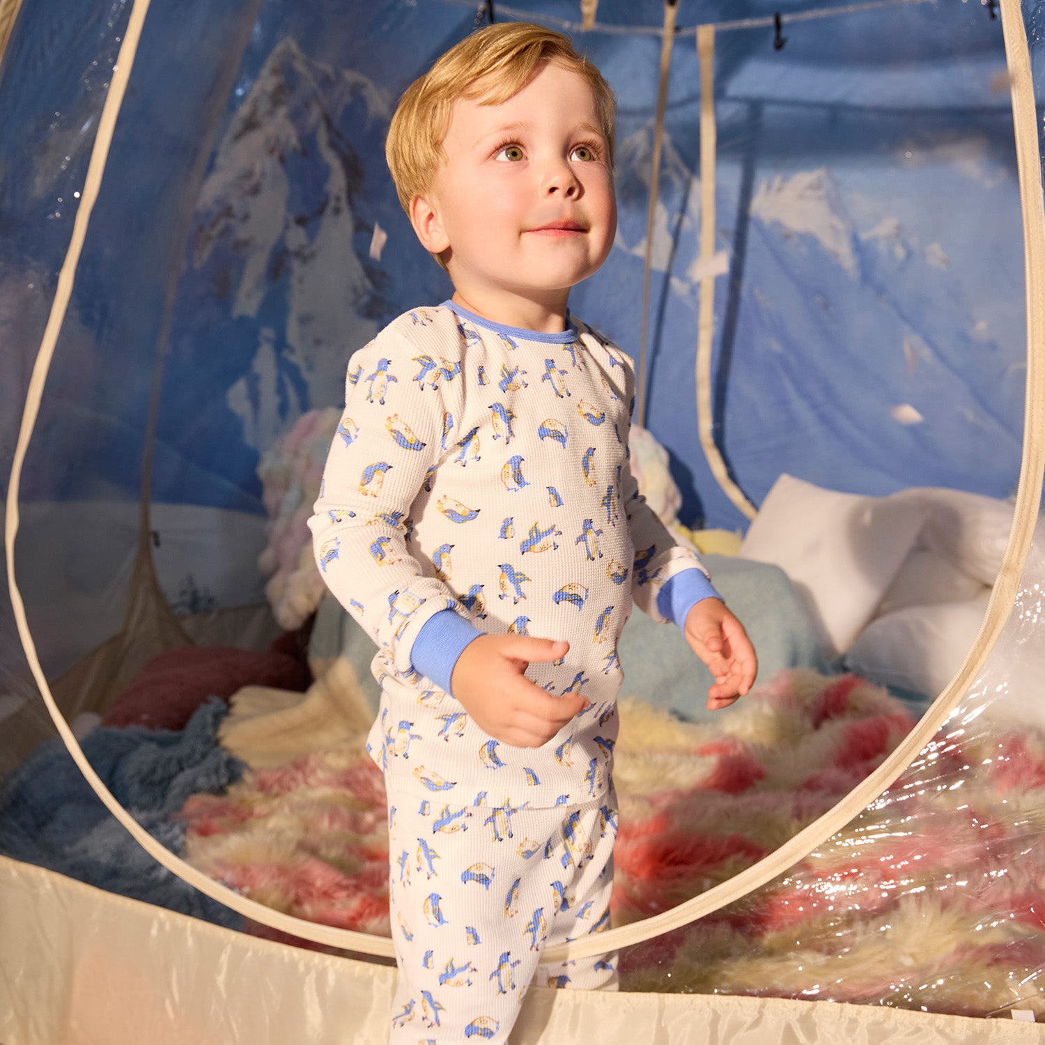 Magnetic Me magnetic pj set with magnetic closures down the front, view 2