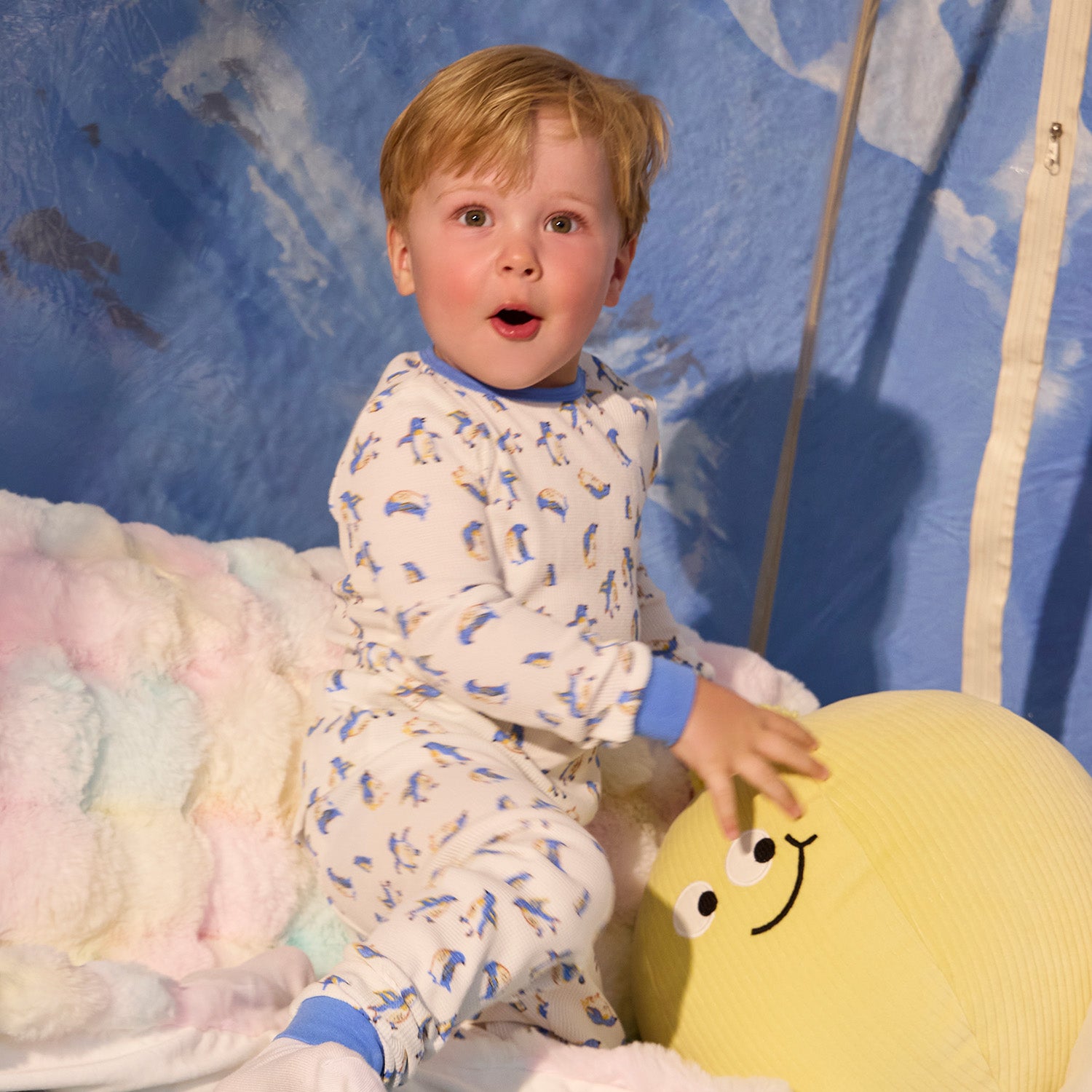 Magnetic Me magnetic pj set with magnetic closures down the front, view 4