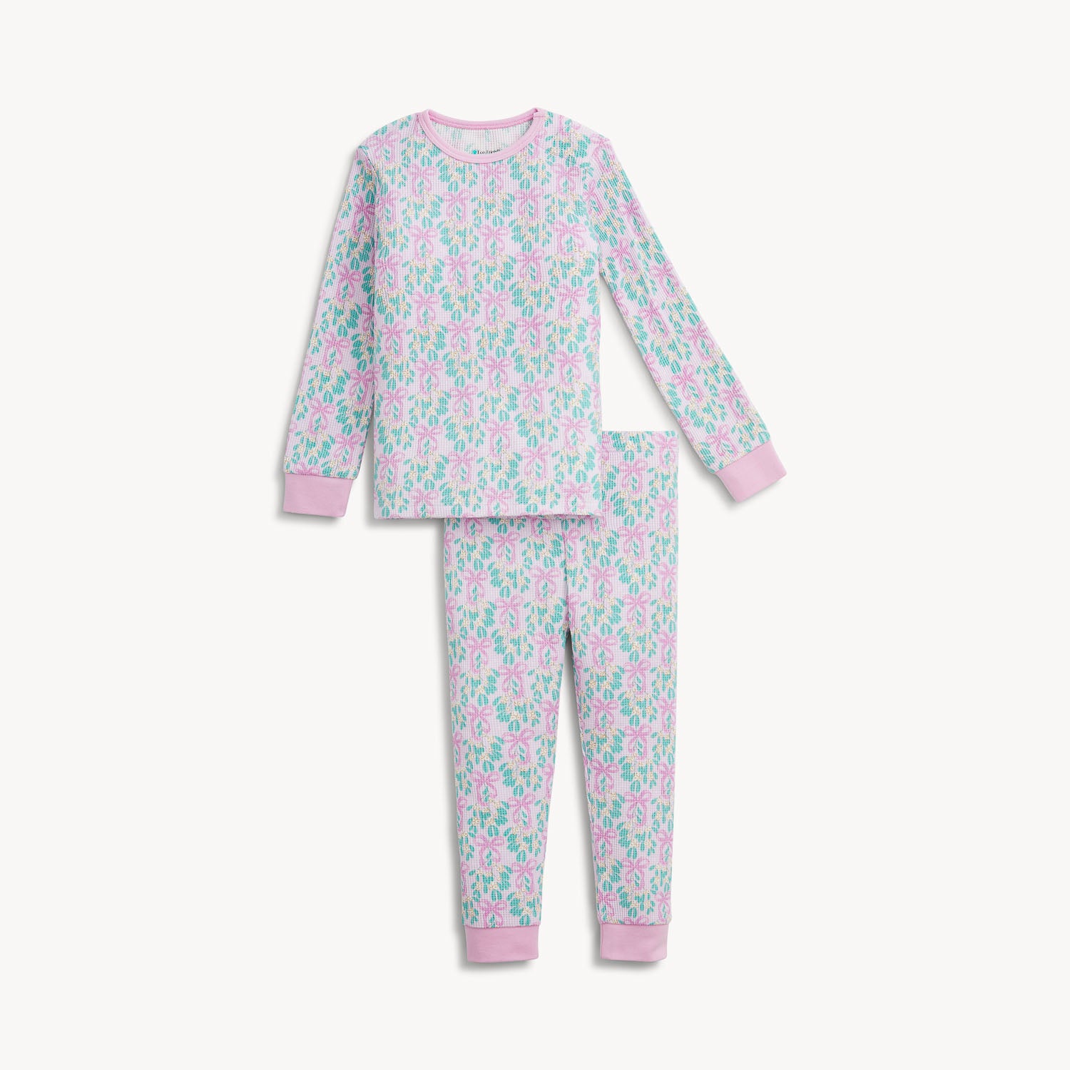 Magnetic Me magnetic pj set with magnetic closures down the front, front view