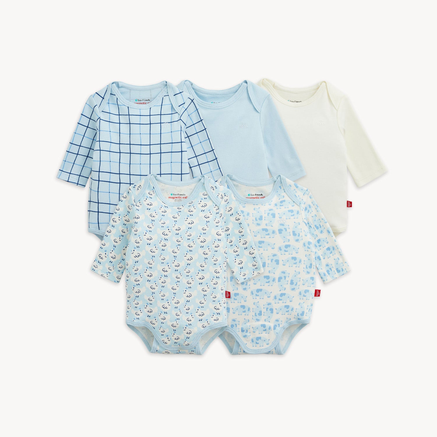 Magnetic 5-Pack Bodysuit