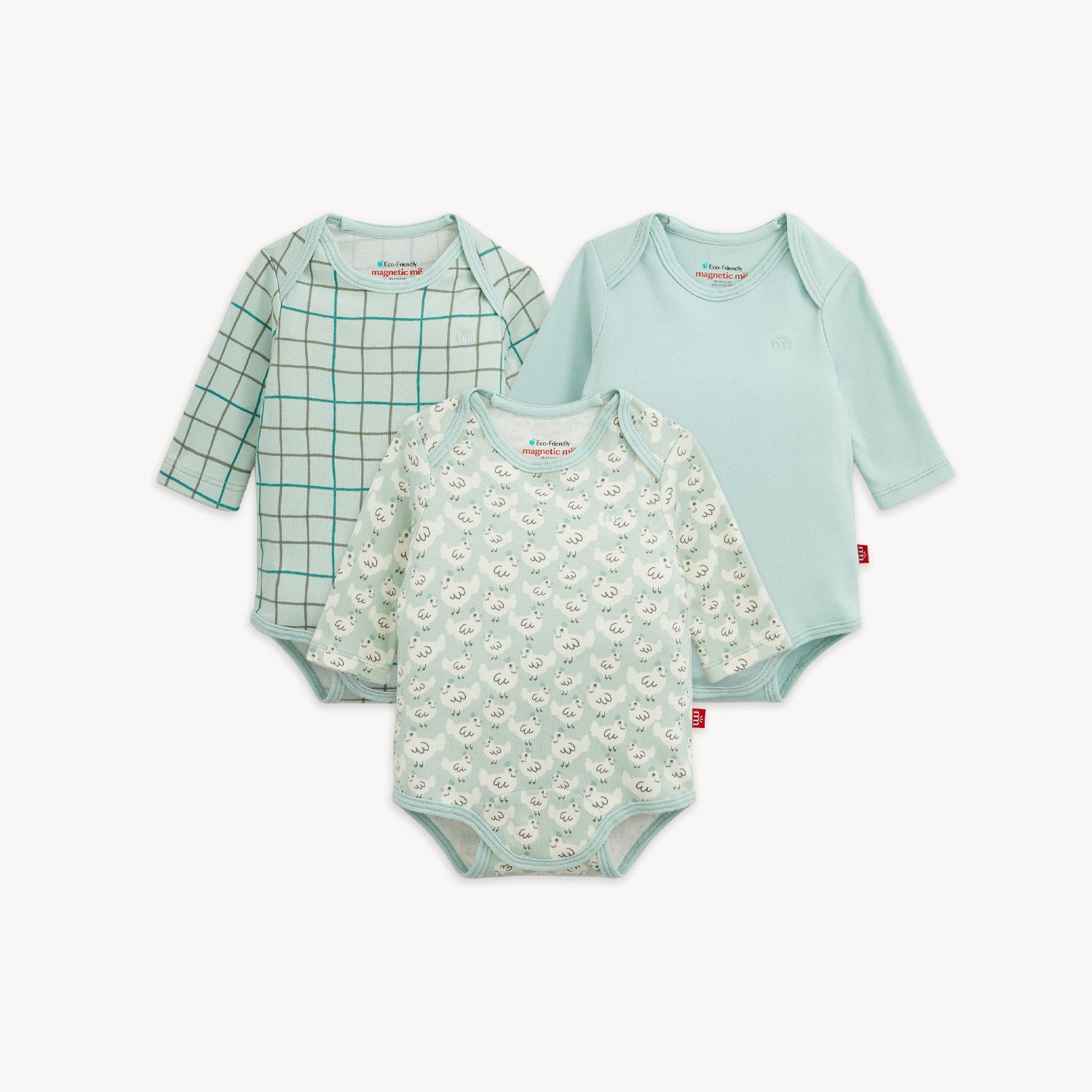 Magnetic 3-Pack Bodysuit