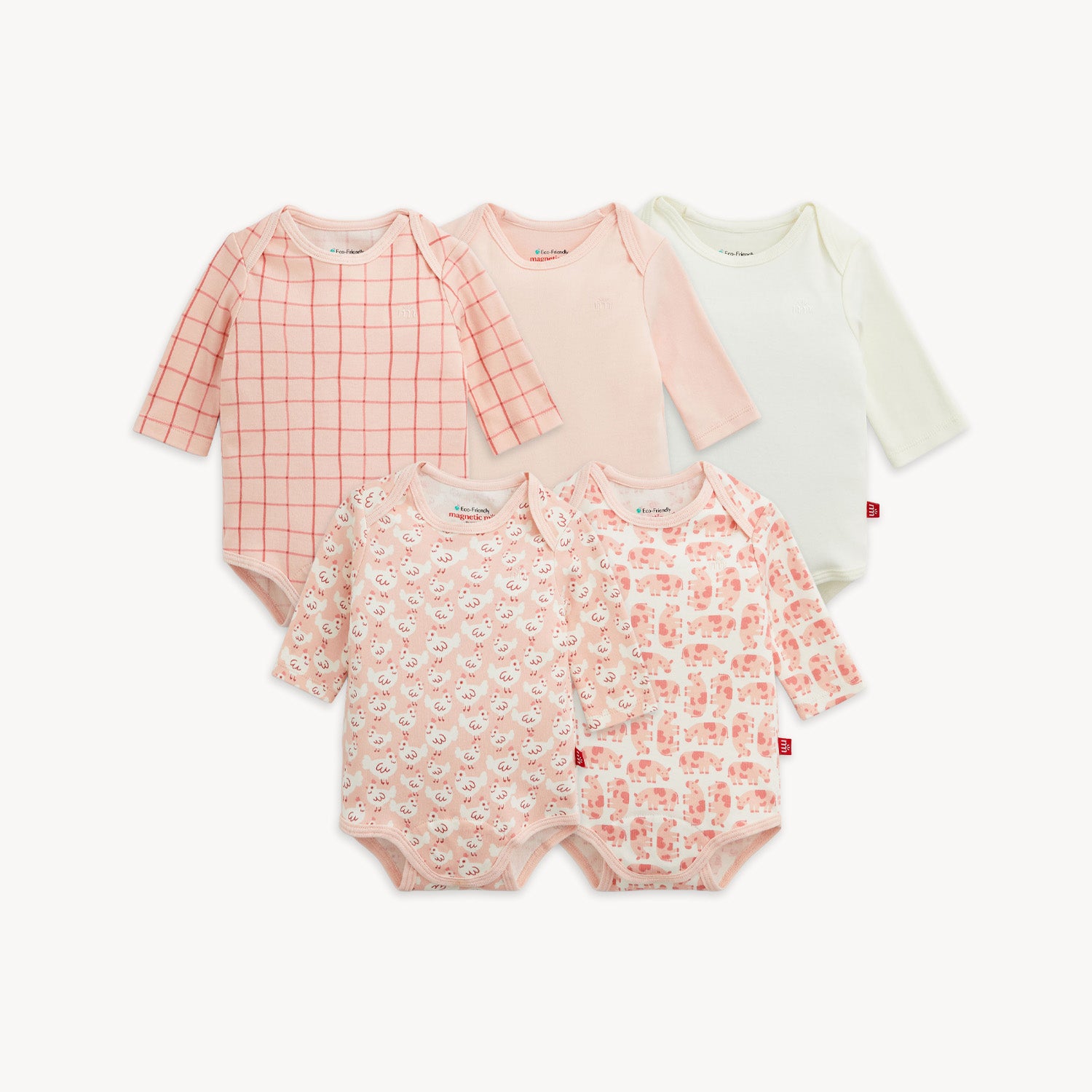 Magnetic 5-Pack Bodysuit