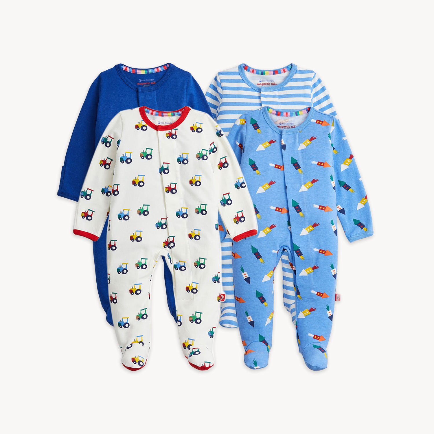 Magnetic 4-Pack Footie
