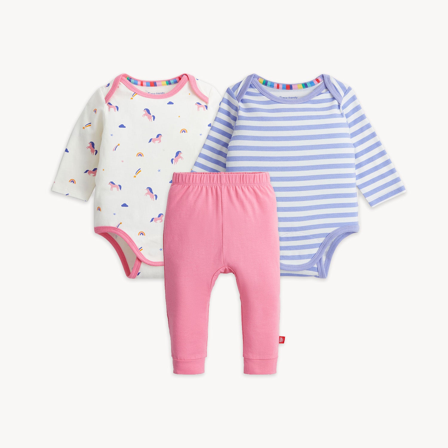 Magnetic 3-Pack Bodysuit & Pant