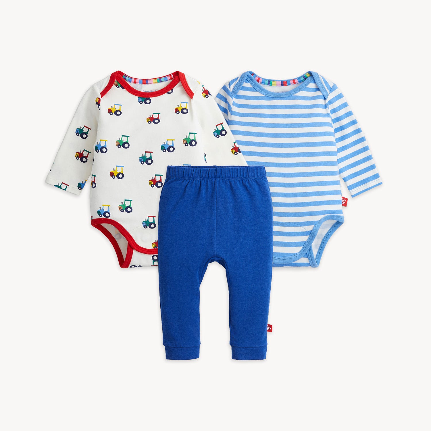 Magnetic 3-Pack Bodysuit & Pant