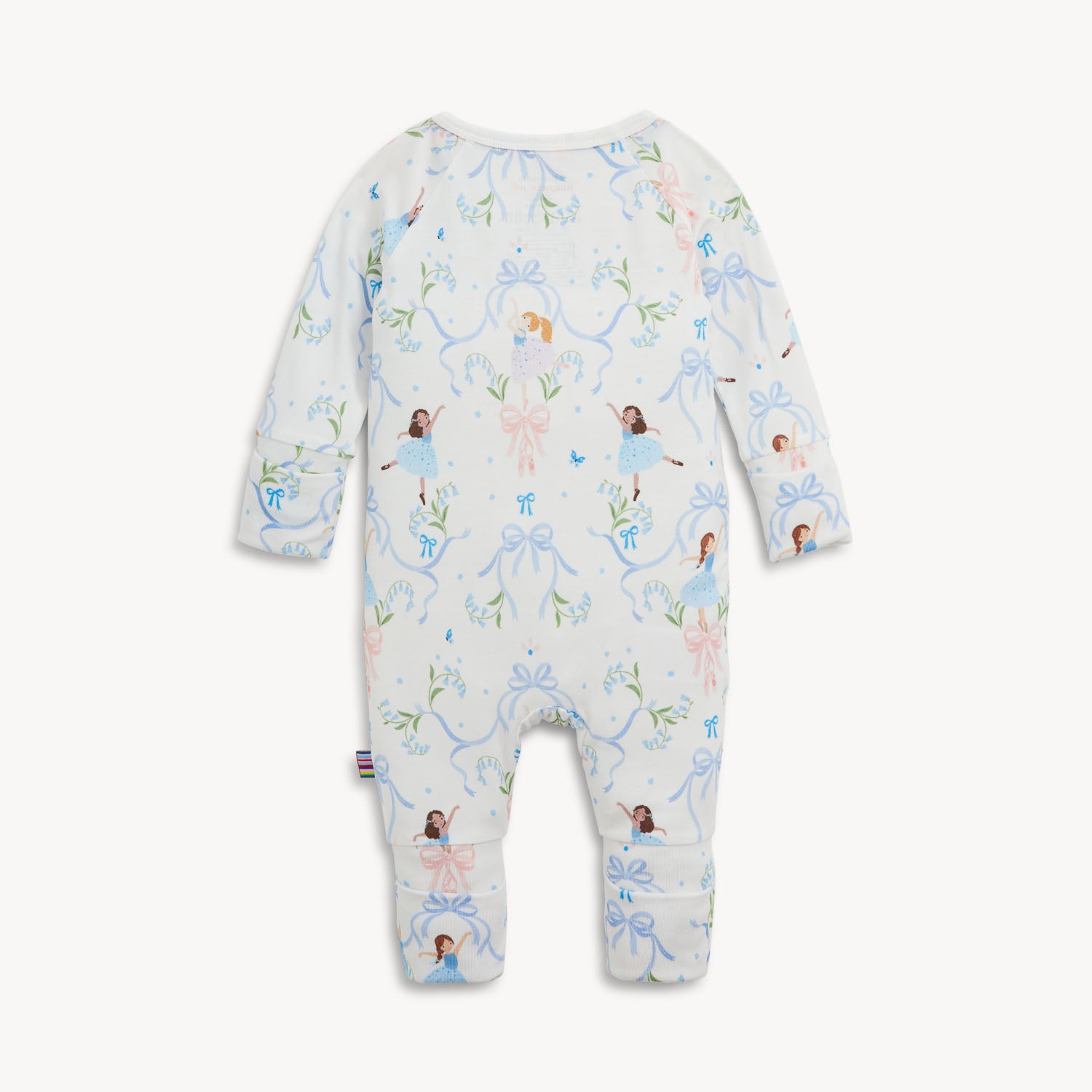 Magnetic Me magnetic convertible coverall with magnetic closures down the front, view 7