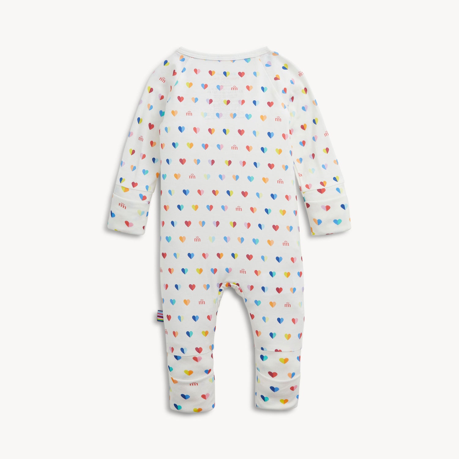 Magnetic Me magnetic convertible coverall with magnetic closures down the front, view 4