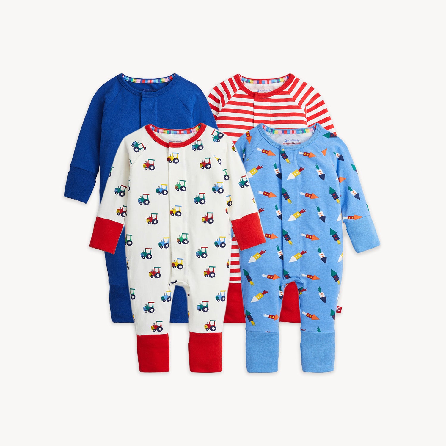 Magnetic 4-Pack Convertible Coverall