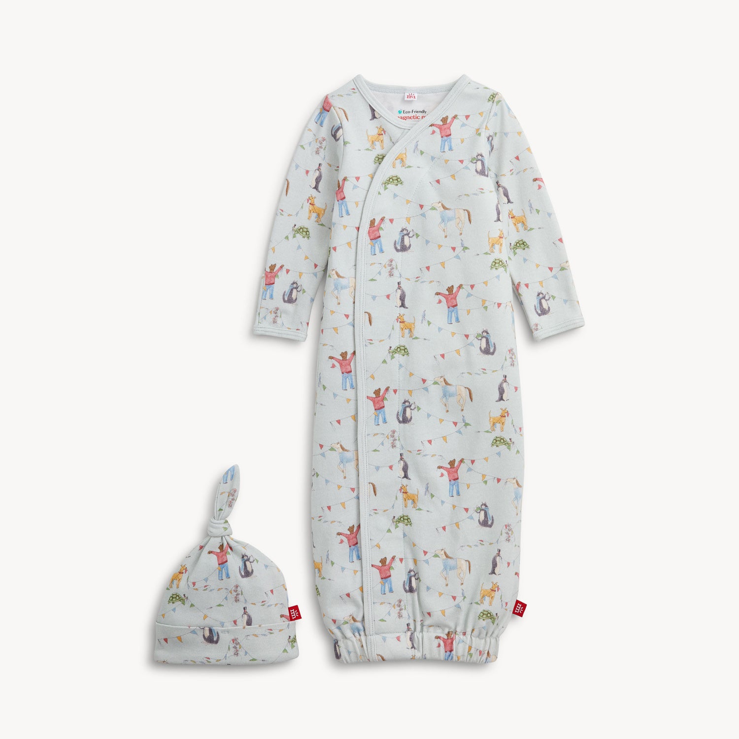 Magnetic Gown & Hat Set