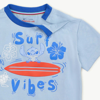 Lilo blue cotton magnetic t-shirt