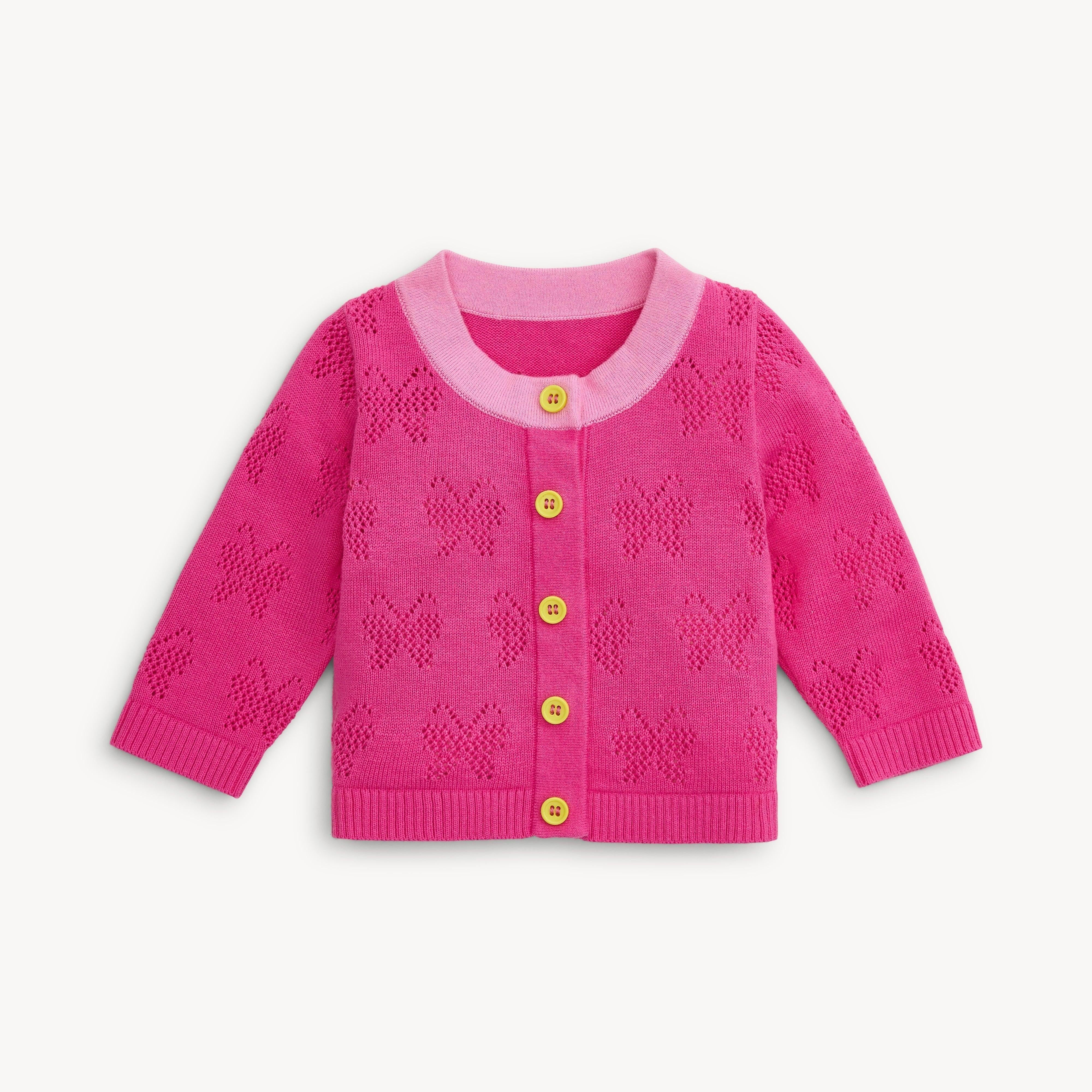 all a-flutter cotton magnetic cardigan - re-loved