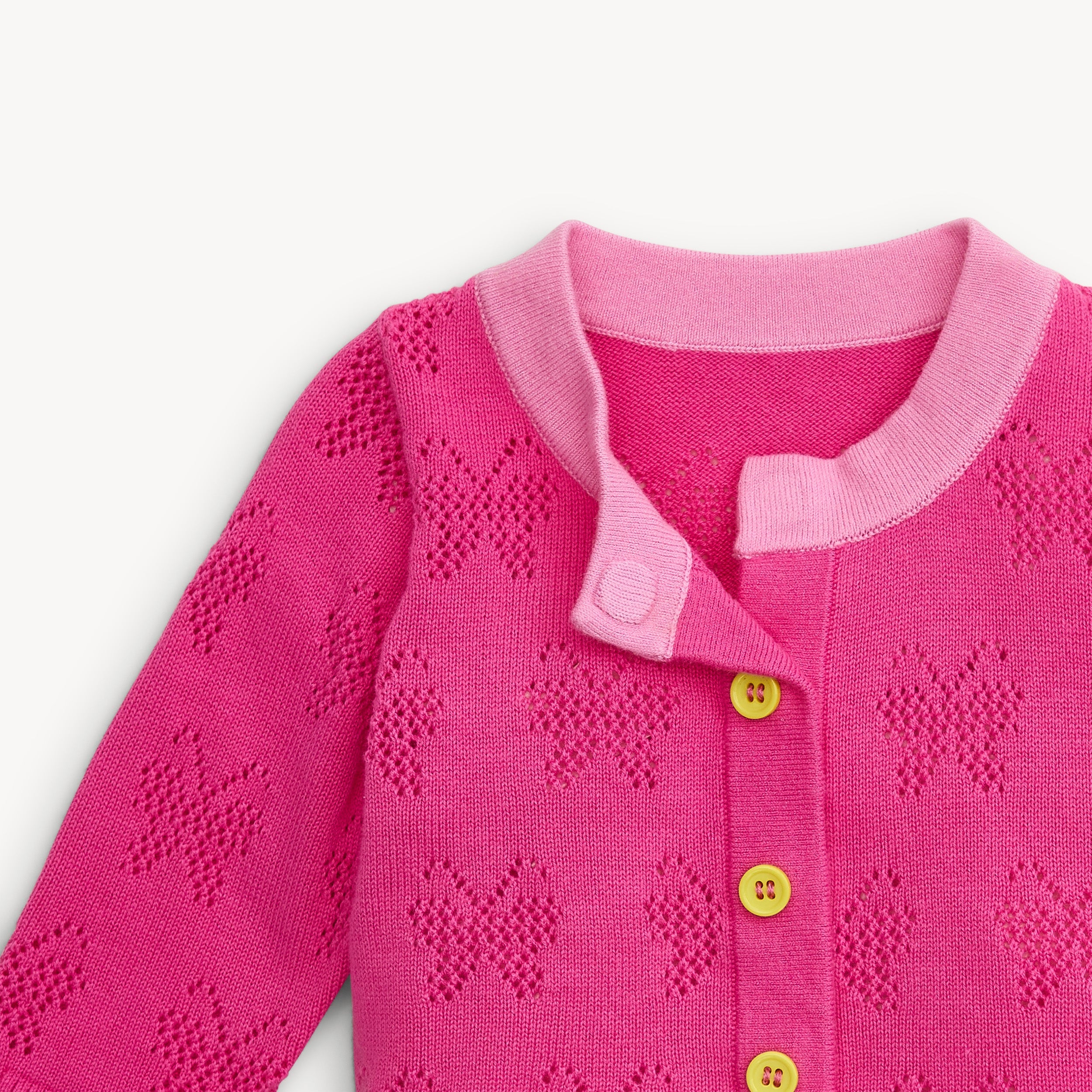 all a-flutter cotton magnetic cardigan - re-loved