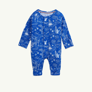 Lilo + Stitch modal magnetic grow with me convertible coverall