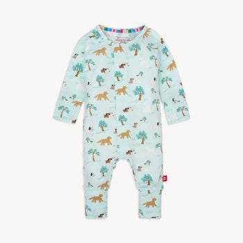 central bark modal magnetic grow with me convertible coverall