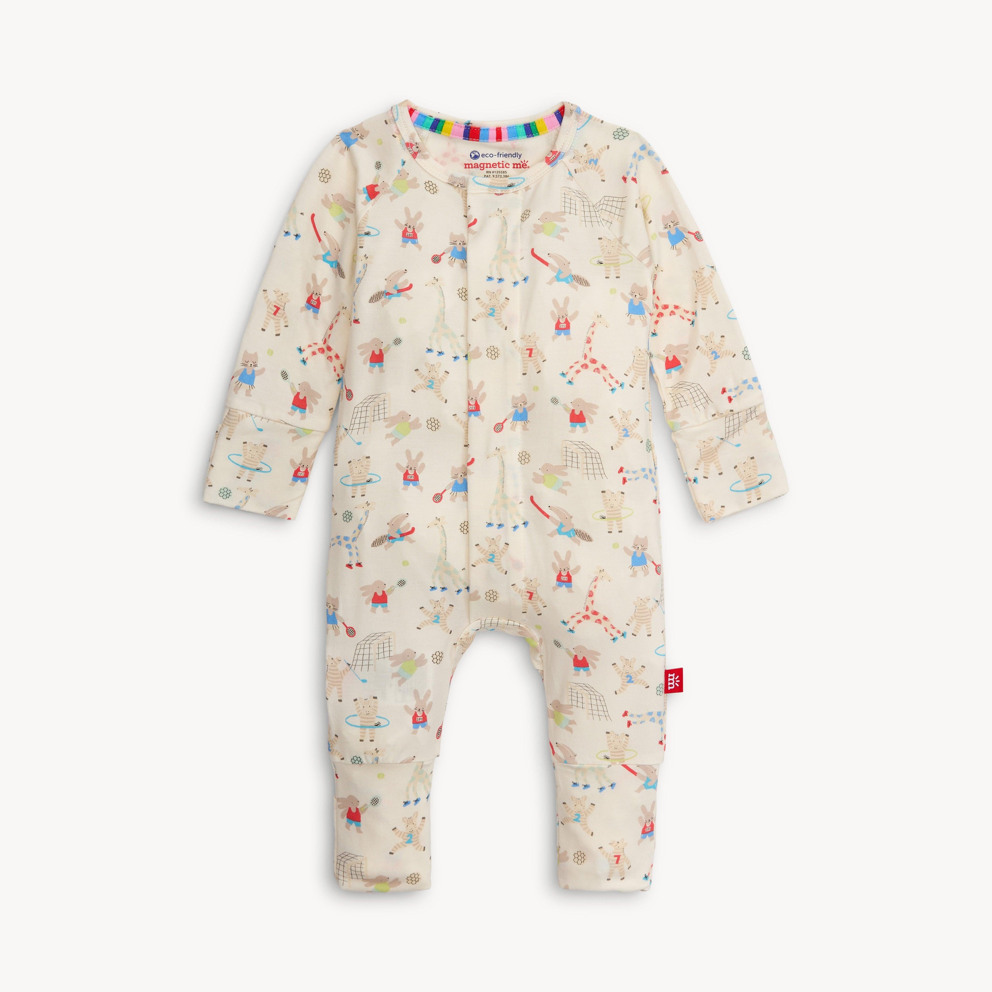 furry field day modal magnetic grow with me convertible coverall - re-loved