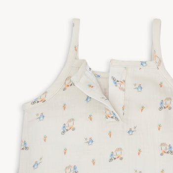 penguin pints cotton magnetic tank + bloomer set
