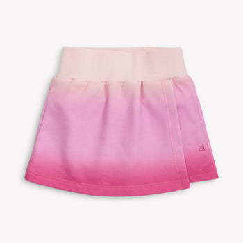 pink ombre cotton magnetic tennis skort