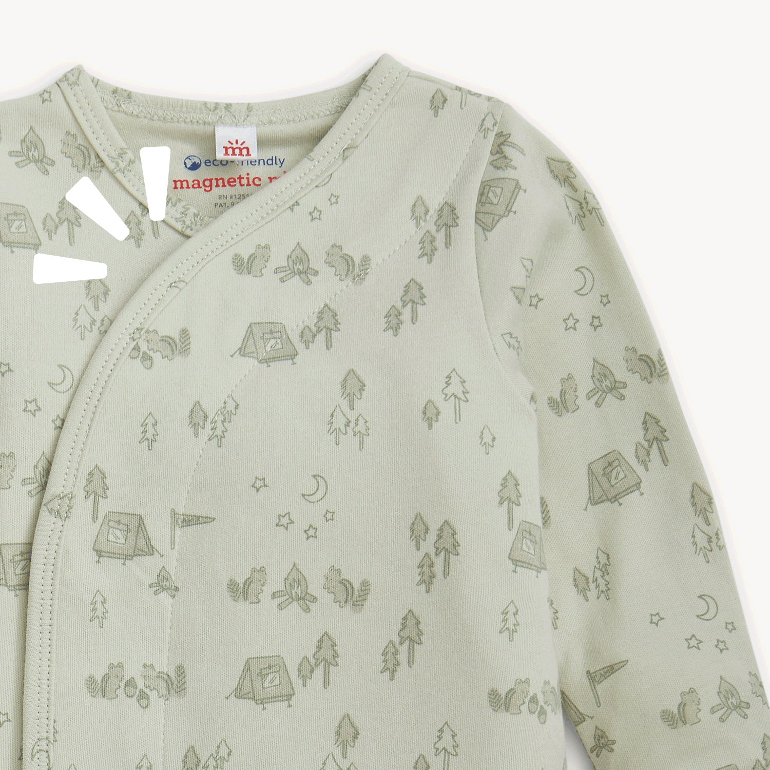 Magnetic Gown & Hat Set