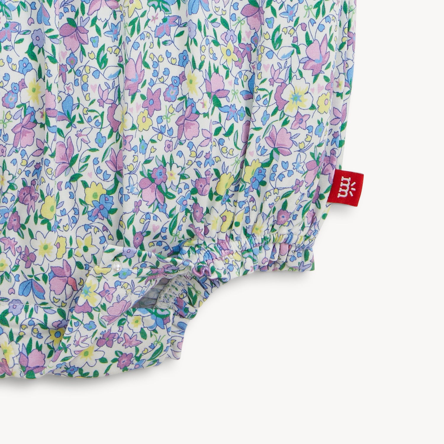 Magnetic Ruffle Bubble Romper