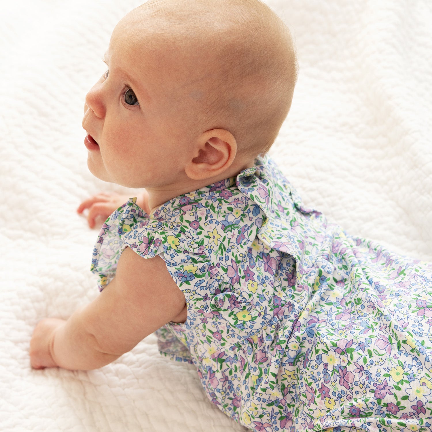 Magnetic Ruffle Bubble Romper