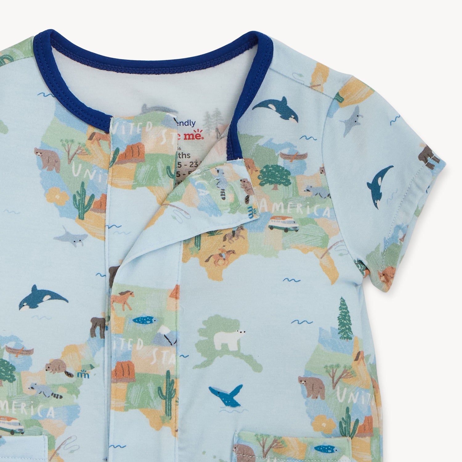 Magnetic Polo Romper