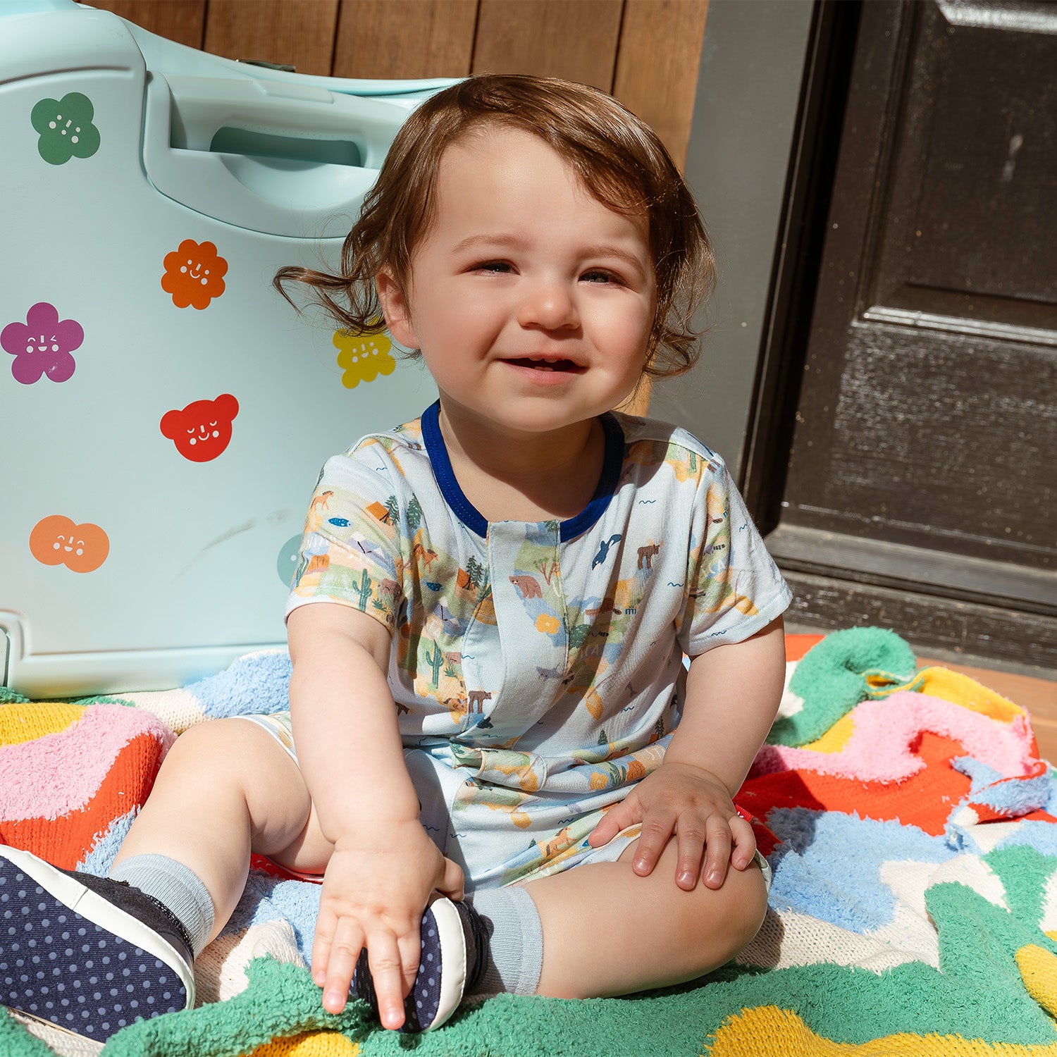 Magnetic Polo Romper