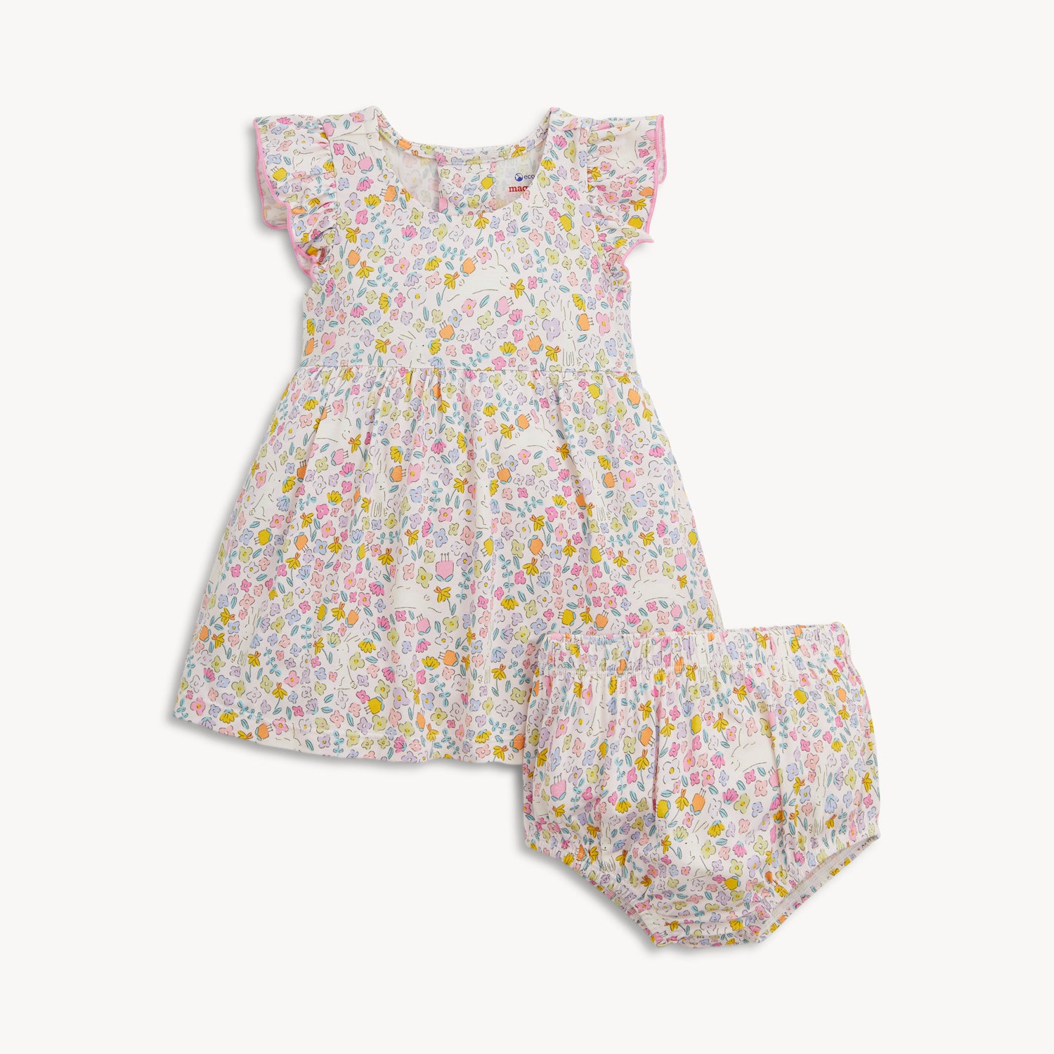 Magnetic Dress & Diaper Cover Set