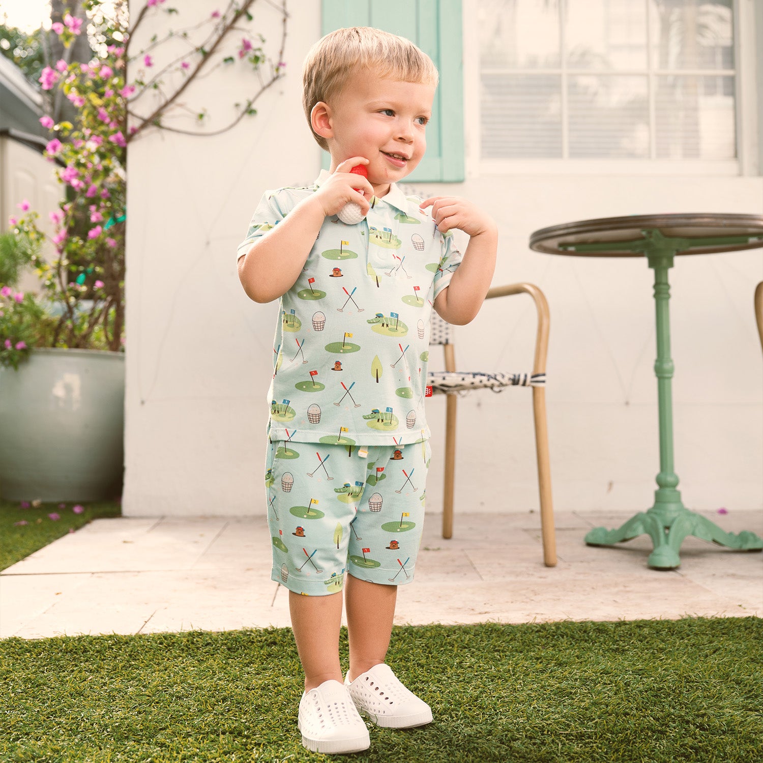 Magnetic Polo & Short Set