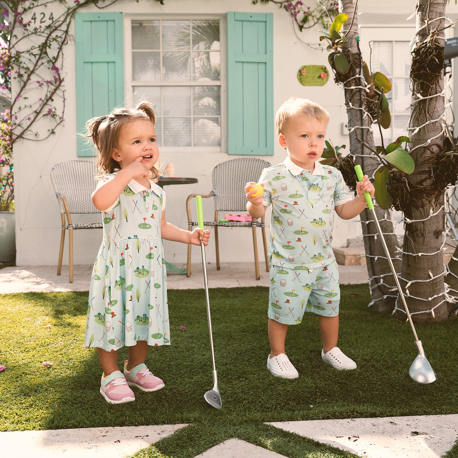 Magnetic Polo & Short Set