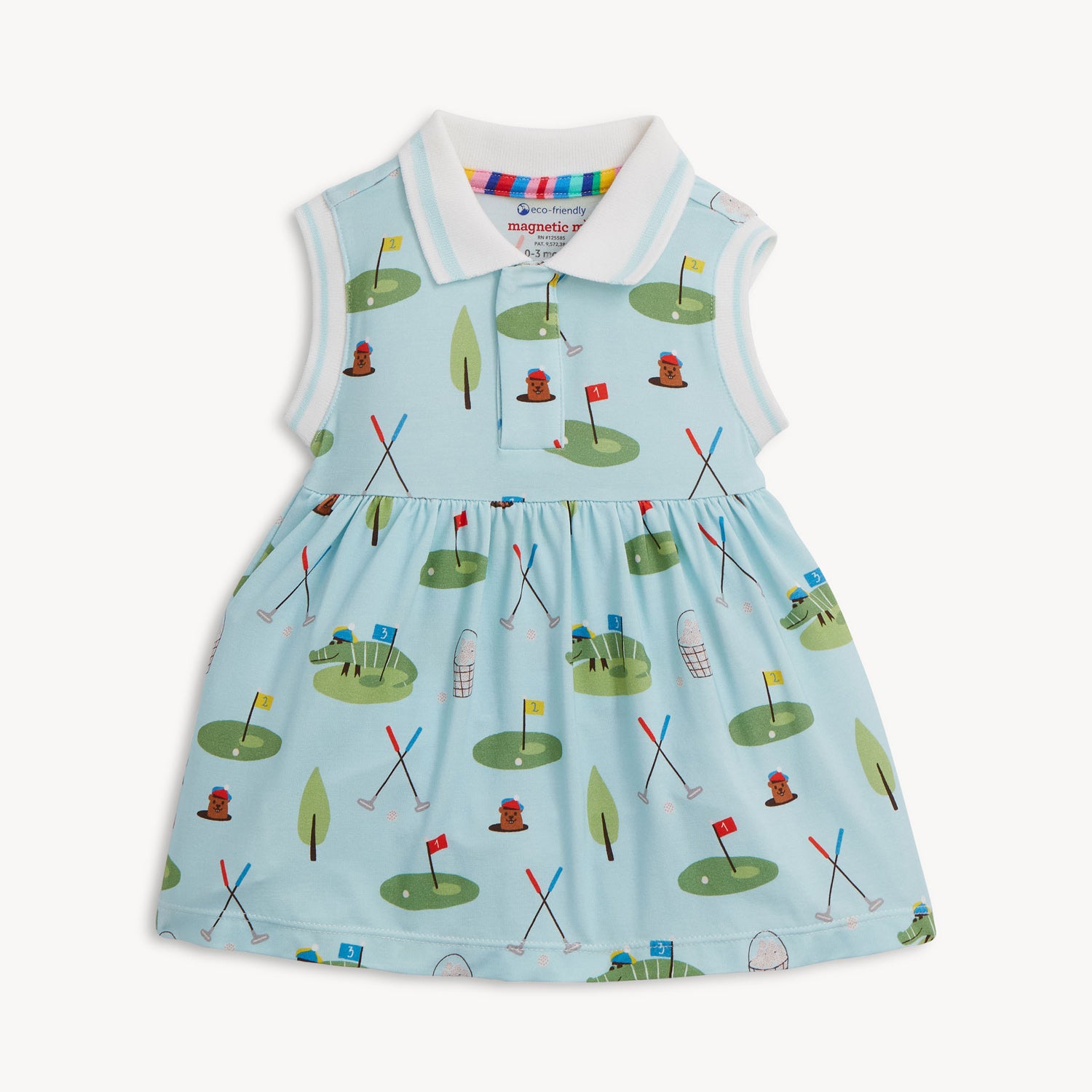 Magnetic Bodysuit Polo Dress Magnetic Bodysuit Polo Dress