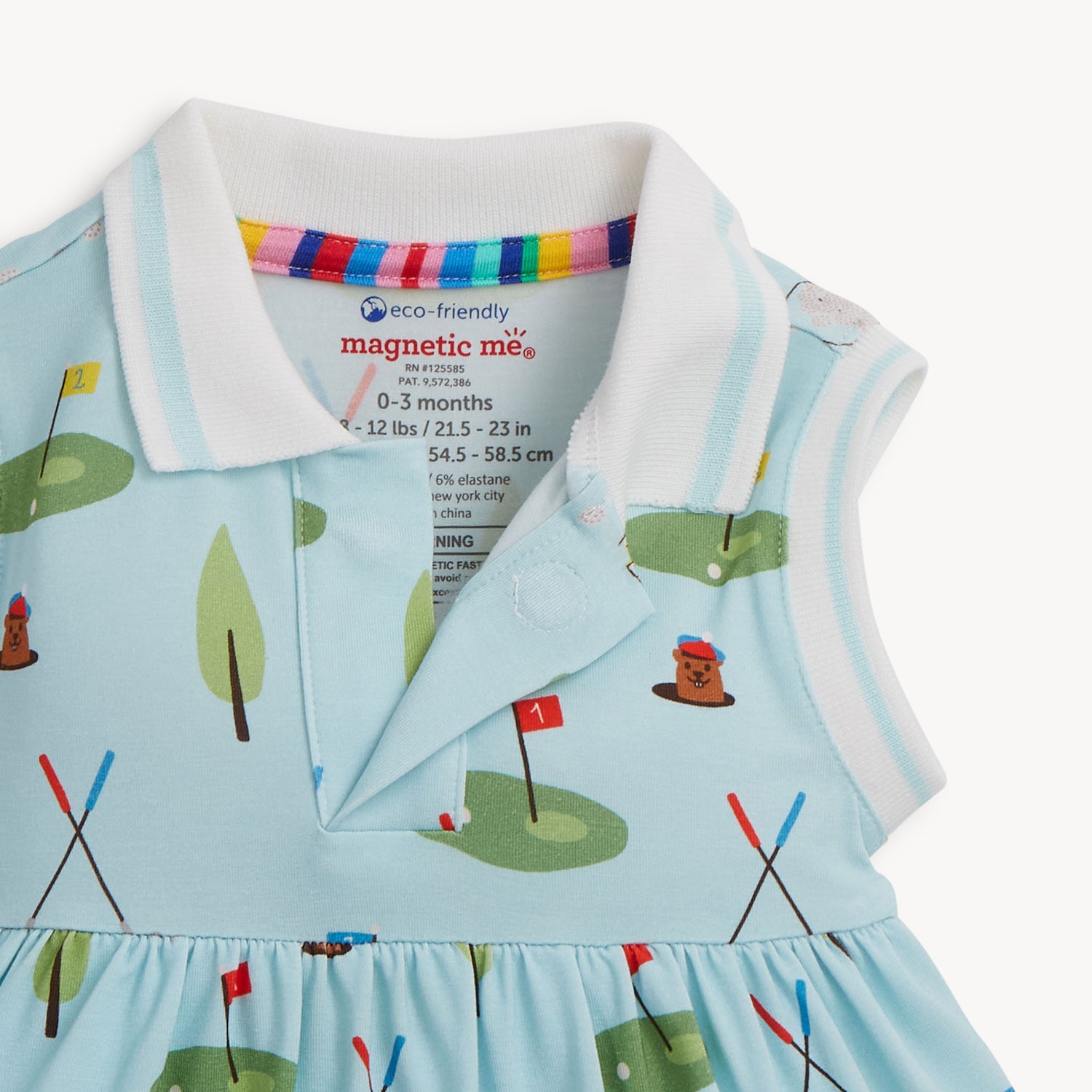Magnetic Bodysuit Polo Dress Magnetic Bodysuit Polo Dress