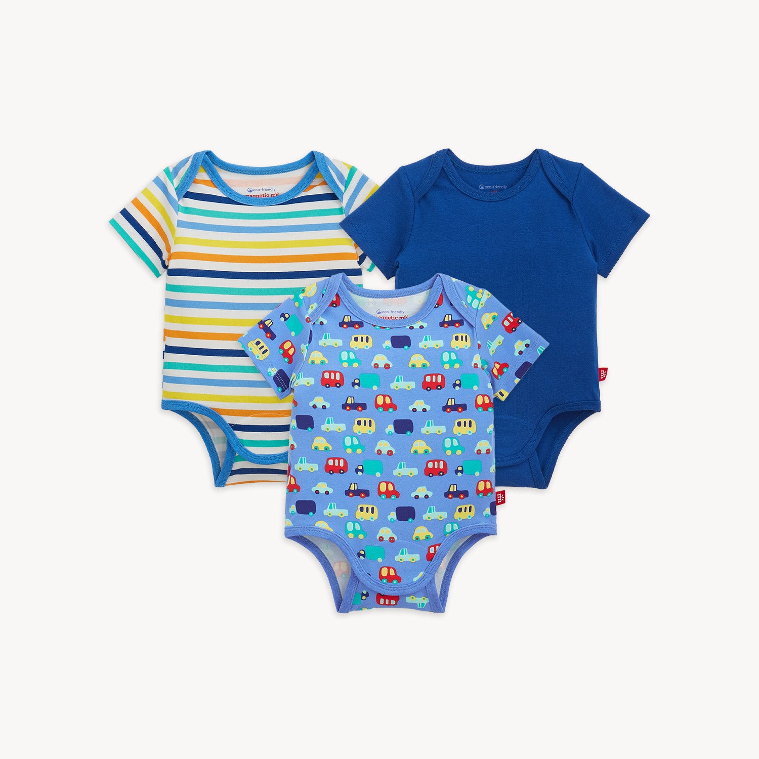 Magnetic 3-Pack Bodysuit