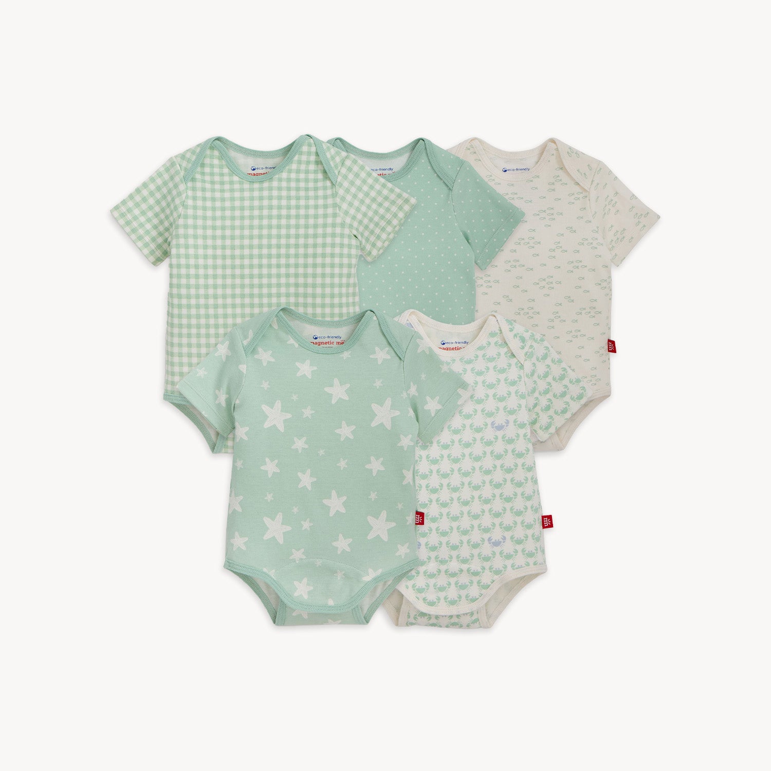 Magnetic 5-Pack Bodysuit